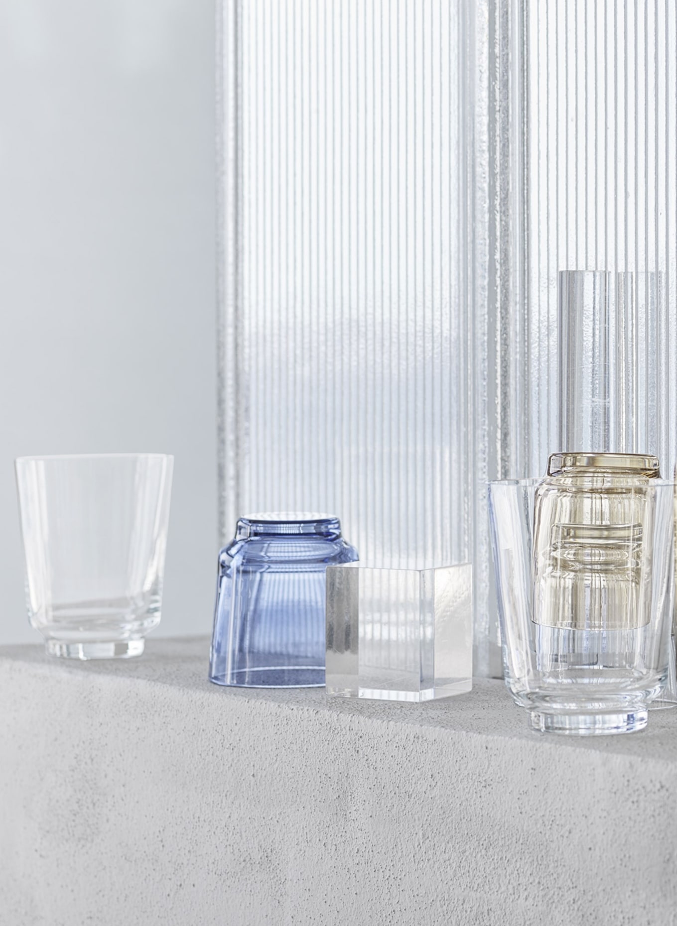 MUUTO 2er-Set Trinkgläser RAISE: CLEAR