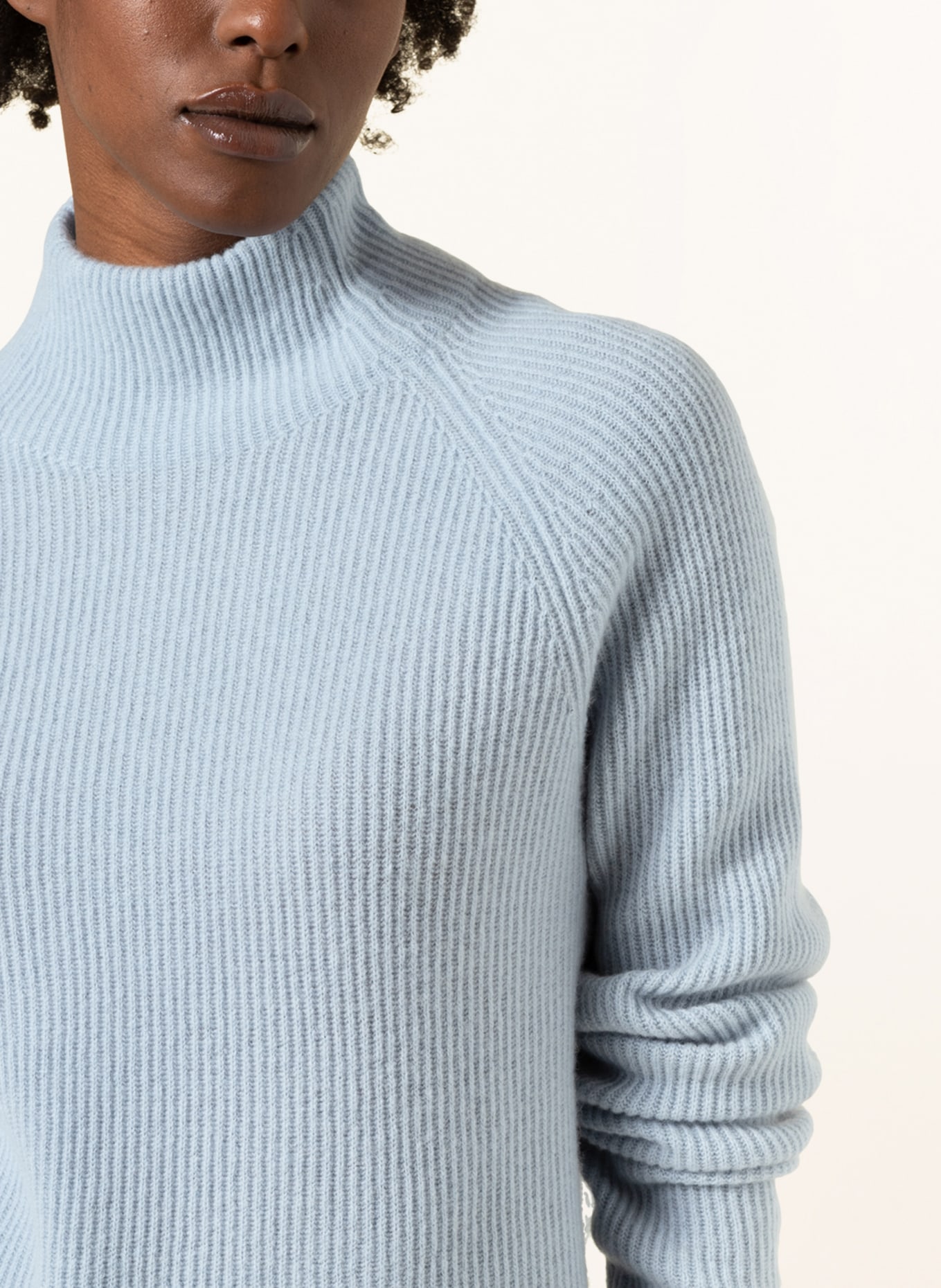 MRS & HUGS Cashmere pullover, Color: LIGHT BLUE (Image 4)