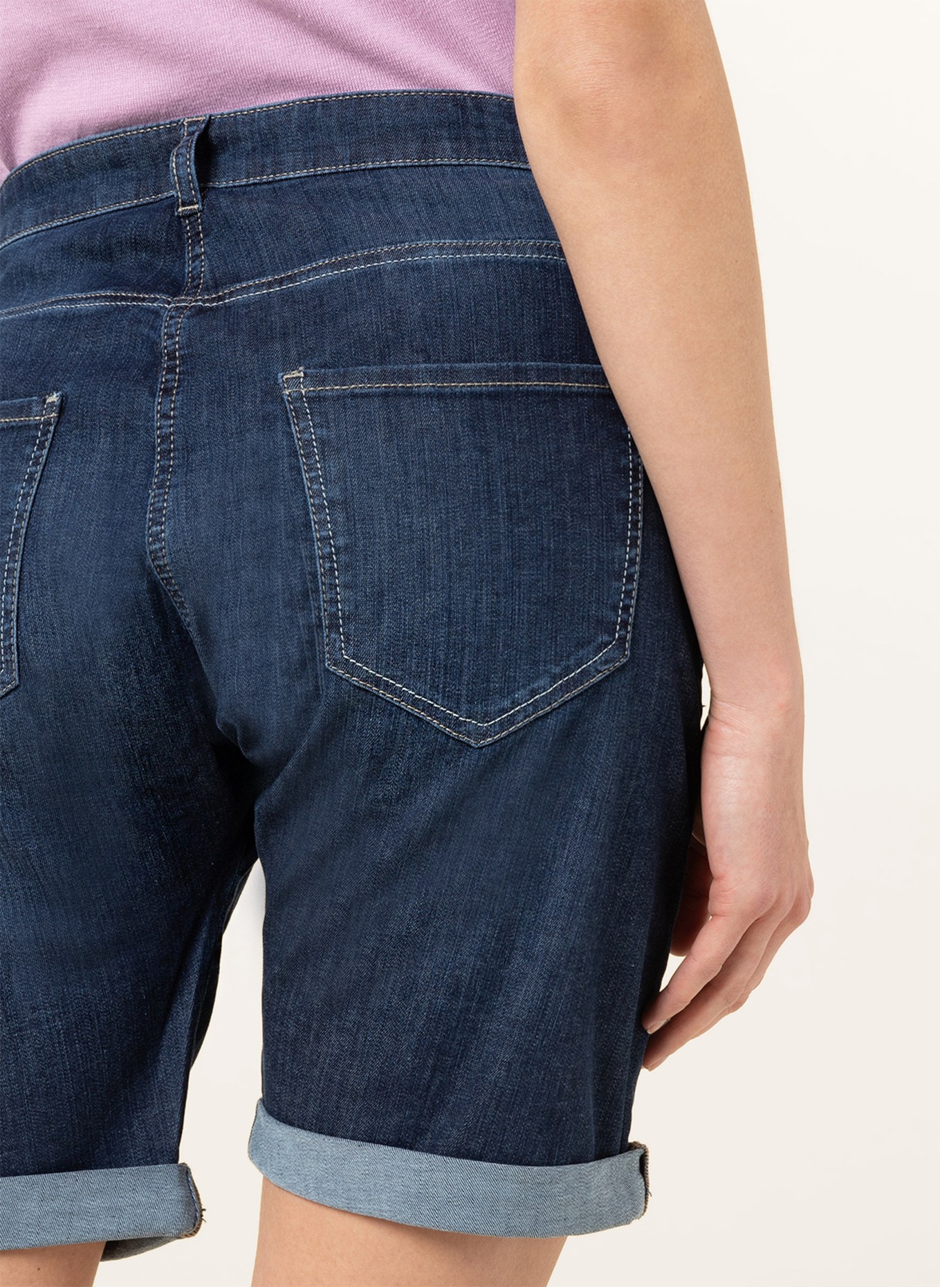 MAC Szorty jeansowe SHORTY, Kolor: D845 NEW BASIC WASH (Obrazek 5)