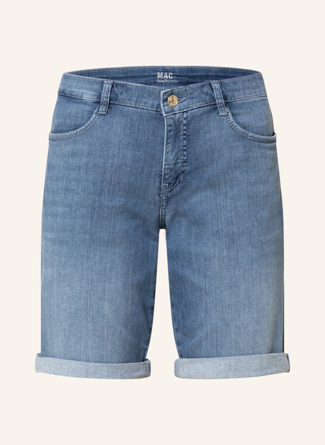 MAC Jeansshorts SHORTY: D531 commercial summer blue wa