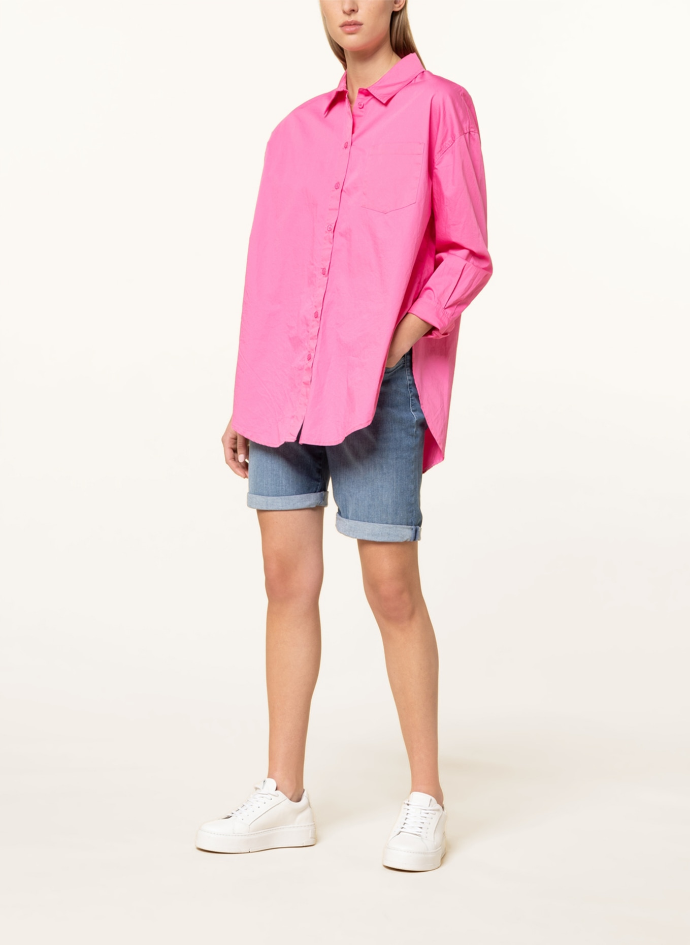 MAC Jeansshorts SHORTY: D531 commercial summer blue wa