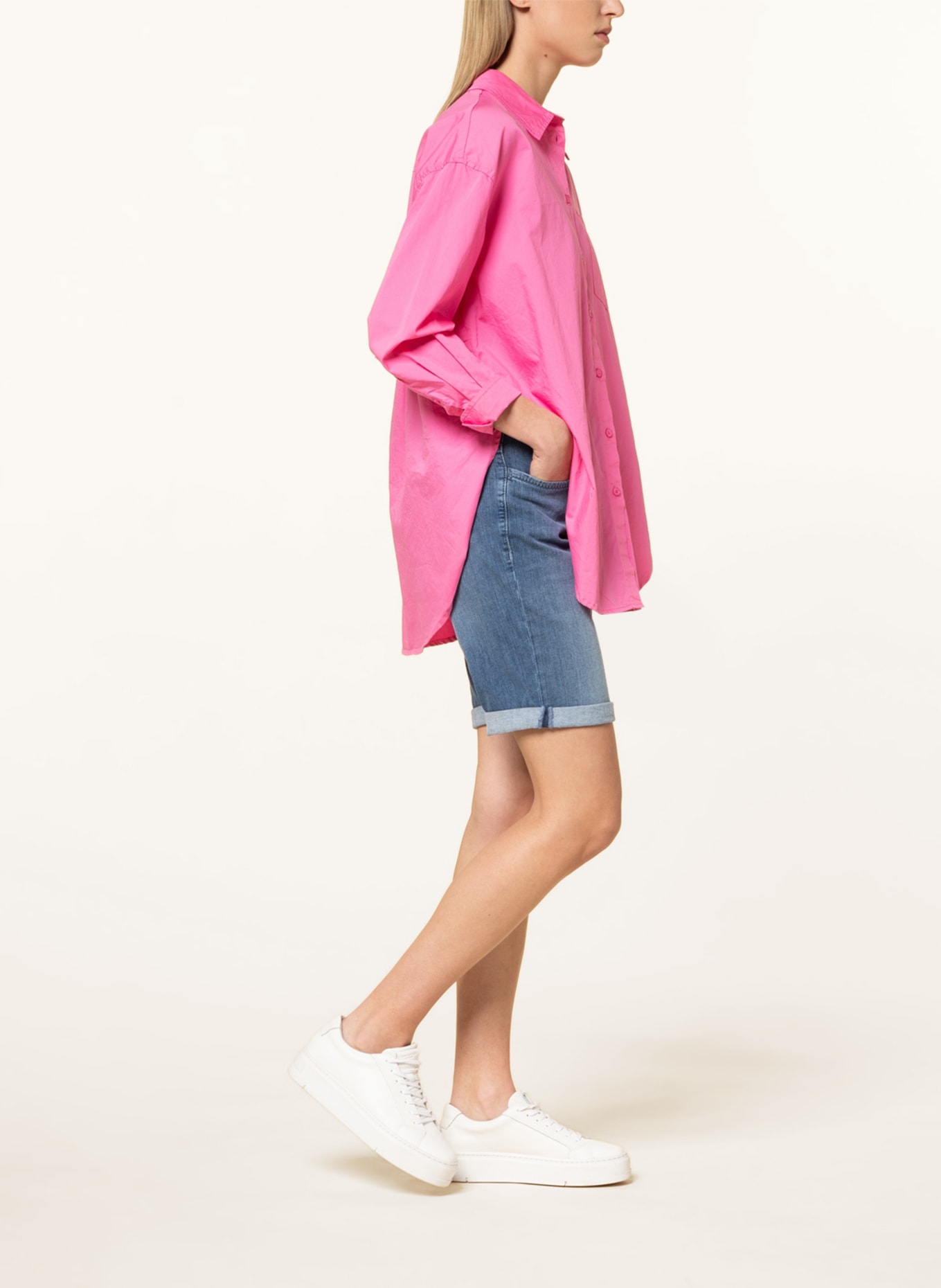 MAC Jeansshorts SHORTY: D531 commercial summer blue wa