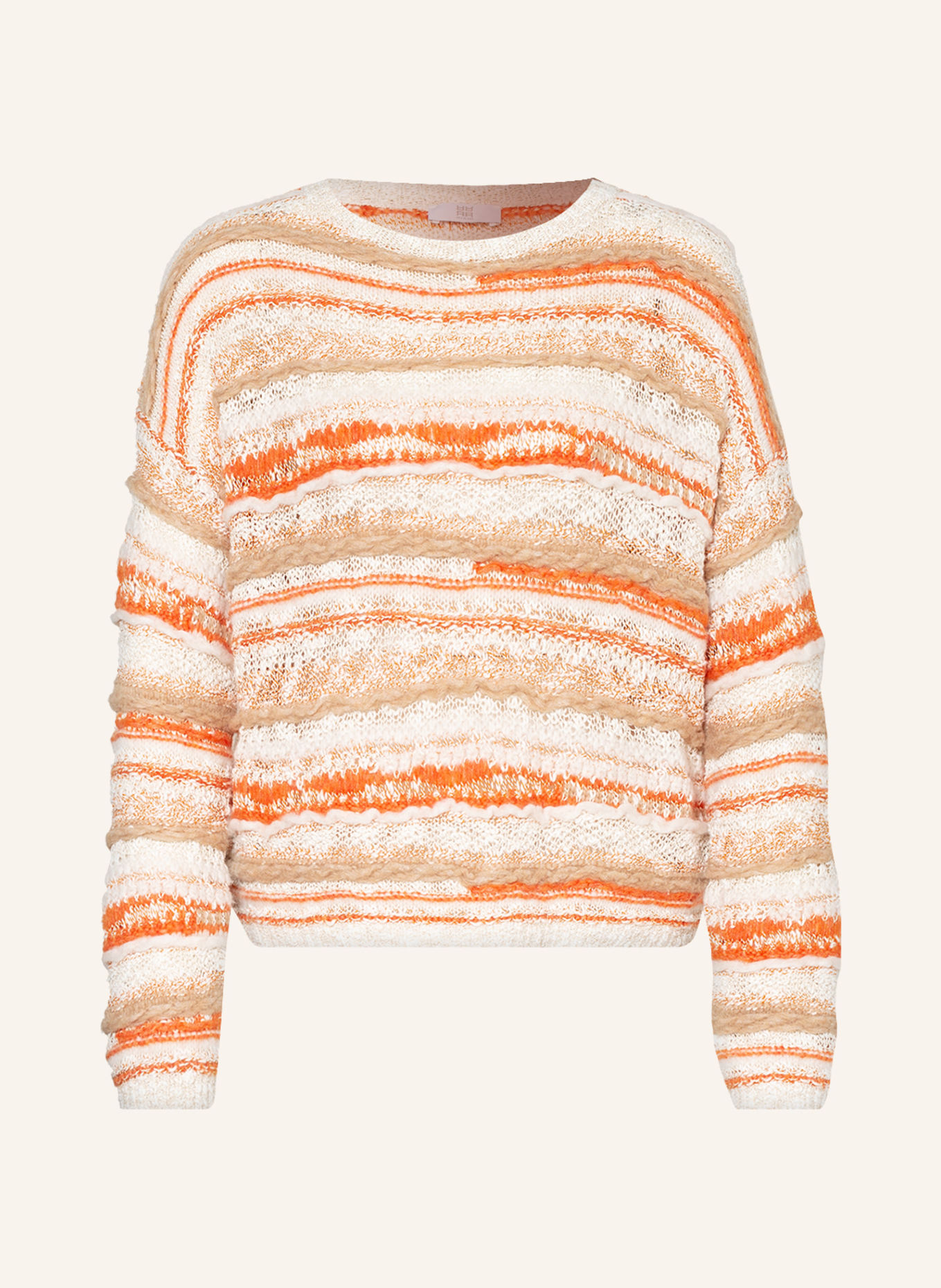 RIANI Pullover, Color: CREAM/ BEIGE/ ORANGE (Image 1)
