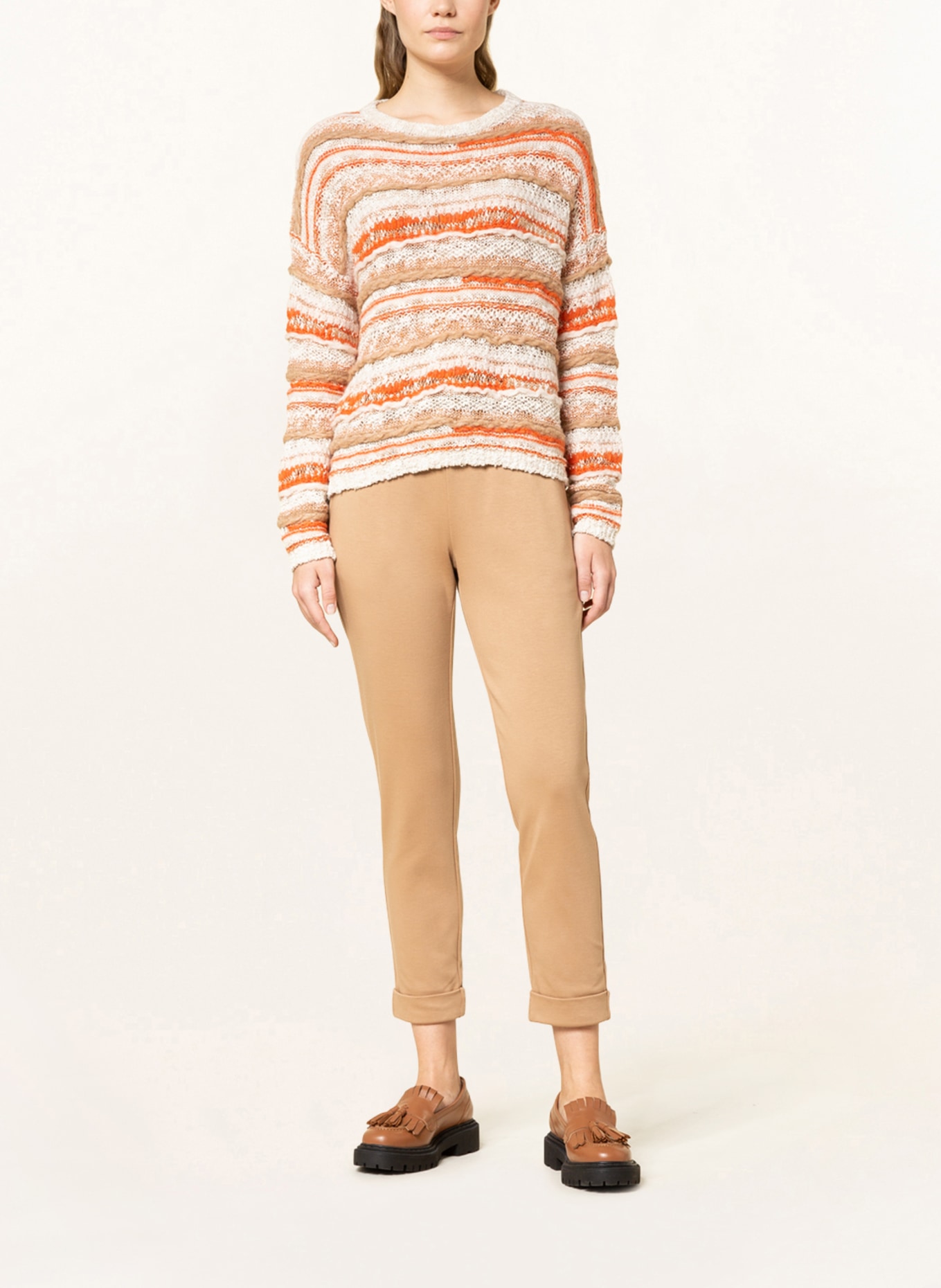 RIANI Pullover, Color: CREAM/ BEIGE/ ORANGE (Image 2)