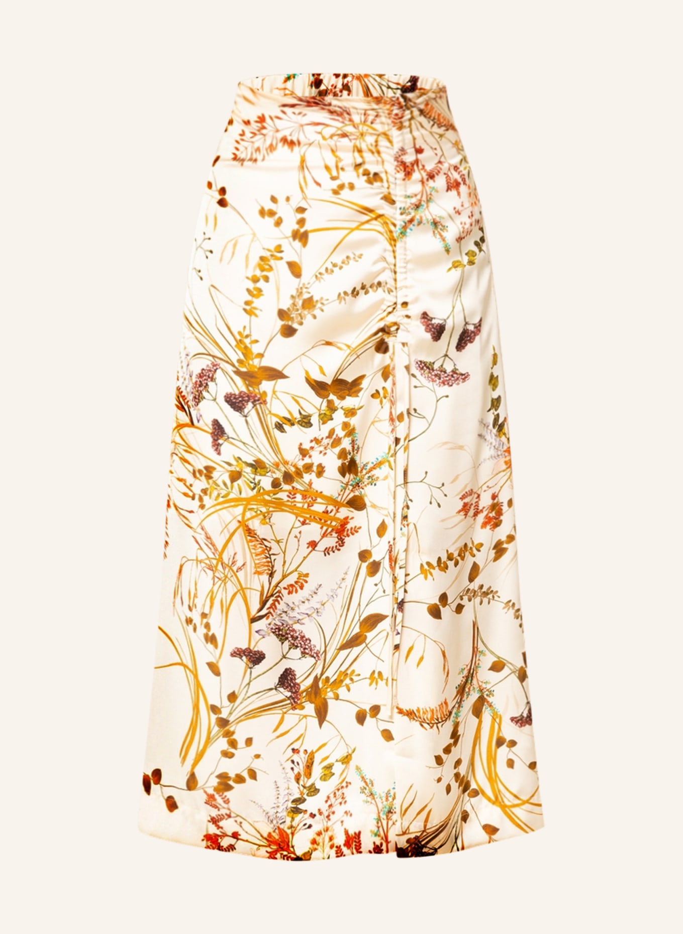 RIANI Skirt , Color: LIGHT YELLOW/ DARK ORANGE (Image 1)