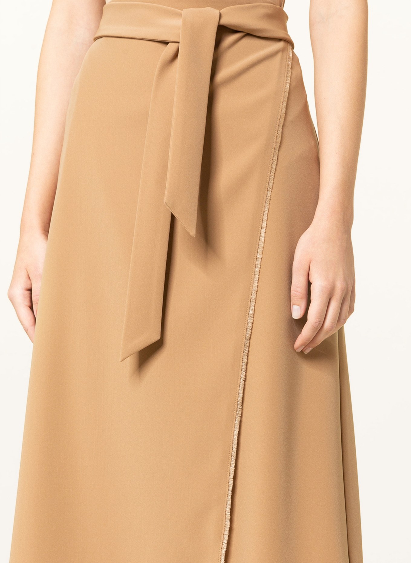 RIANI Wrap skirt , Color: CAMEL (Image 4)