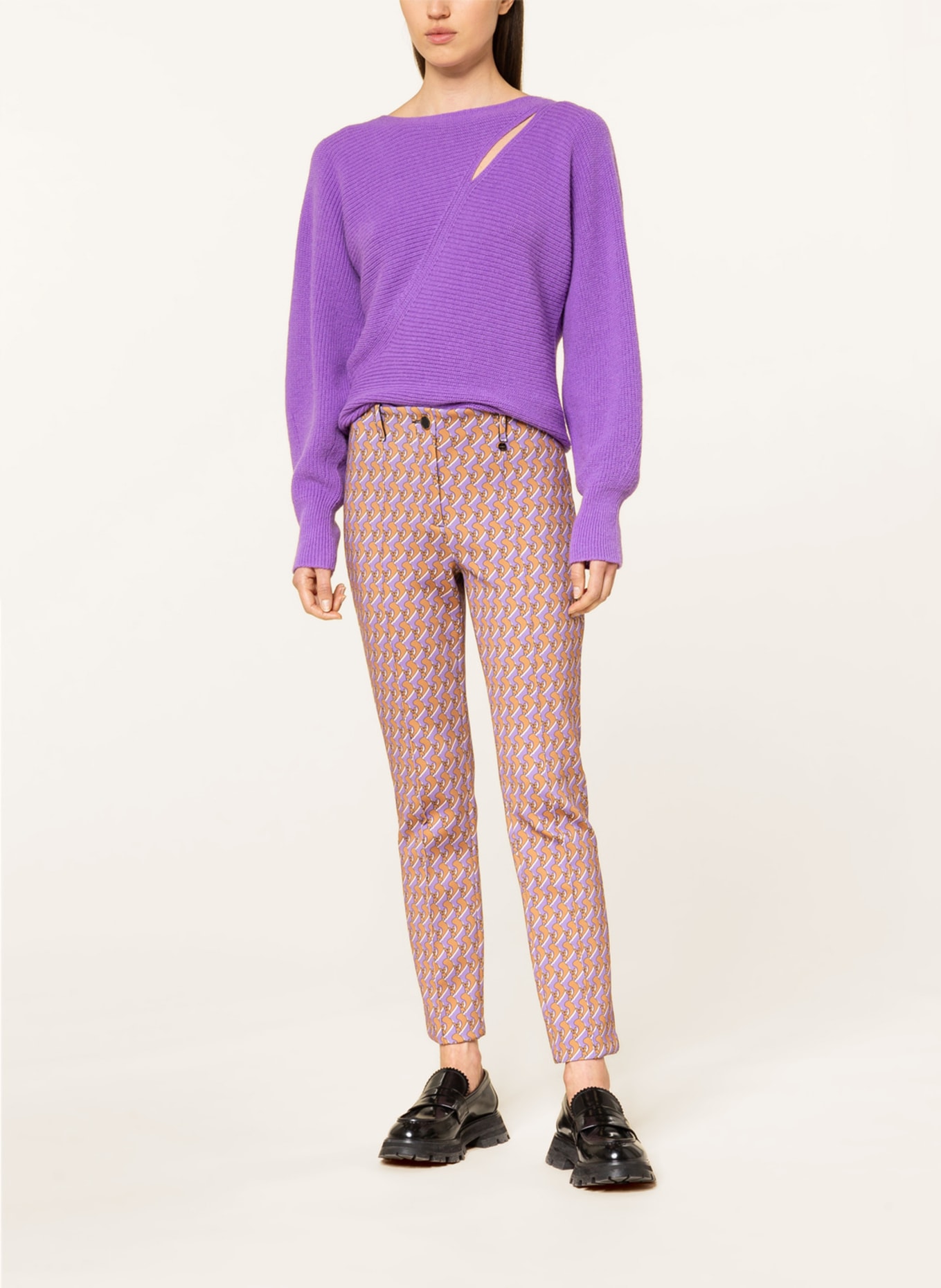 MARC CAIN Trousers , Color: 725 lilac (Image 2)
