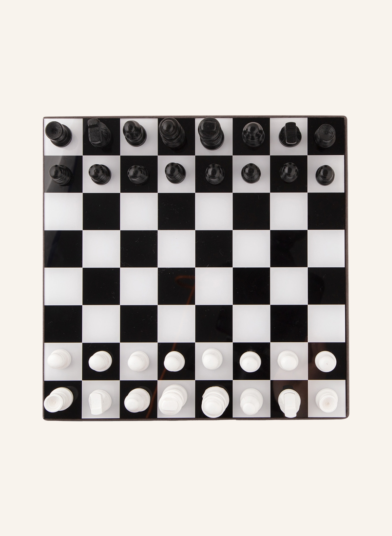 PRINTWORKS Board game SCHACH, Color: BLACK/ WHITE (Image 1)