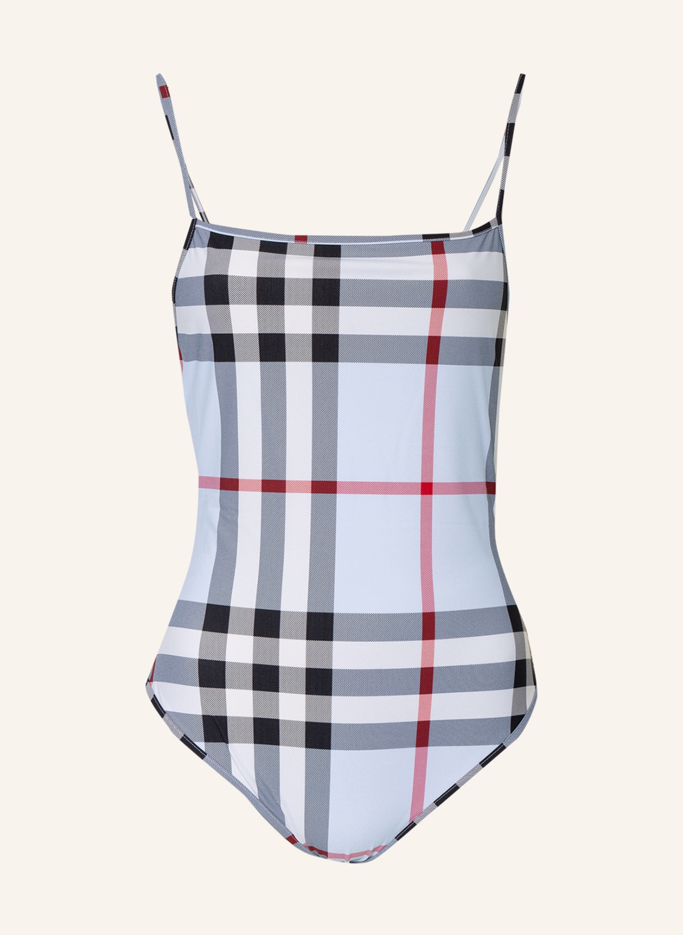 BURBERRY Swimsuit DELIA, Color: LIGHT BLUE/ WHITE/ BLACK (Image 1)
