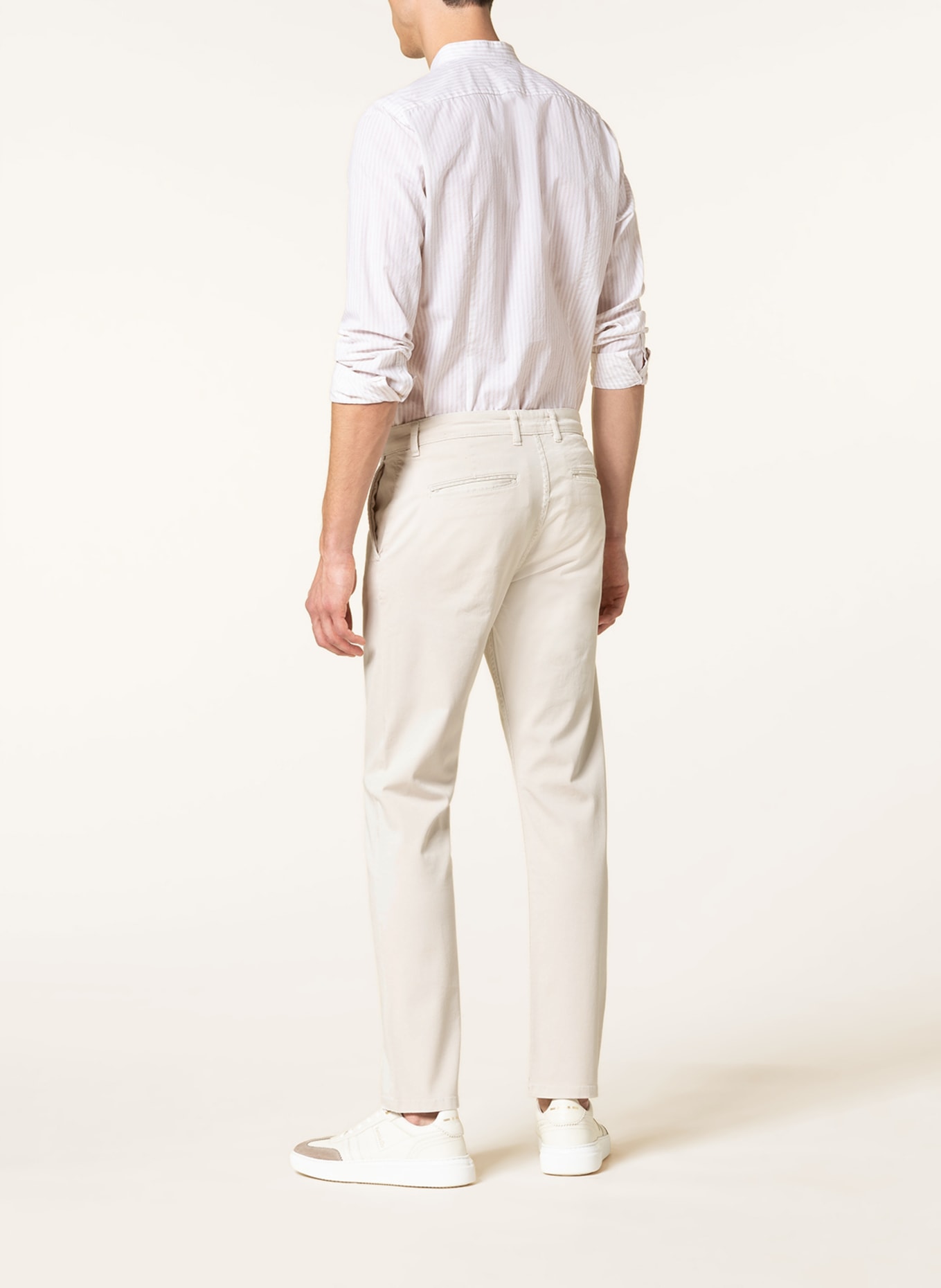 STROKESMAN'S Chino Regular Fit, Farbe: CREME (Bild 3)