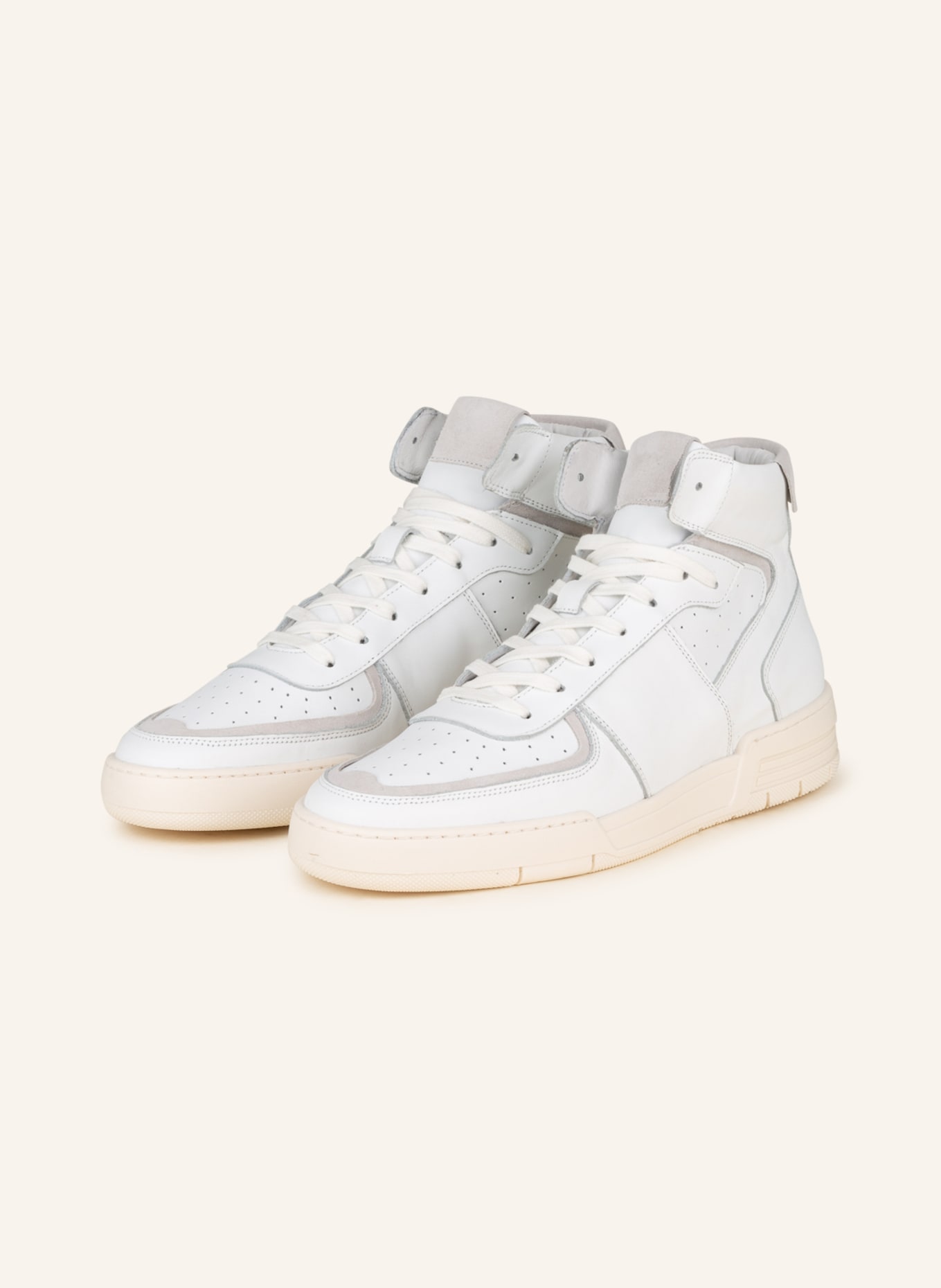 PAUL High-top sneakers, Color: WHITE/ GRAY (Image 1)