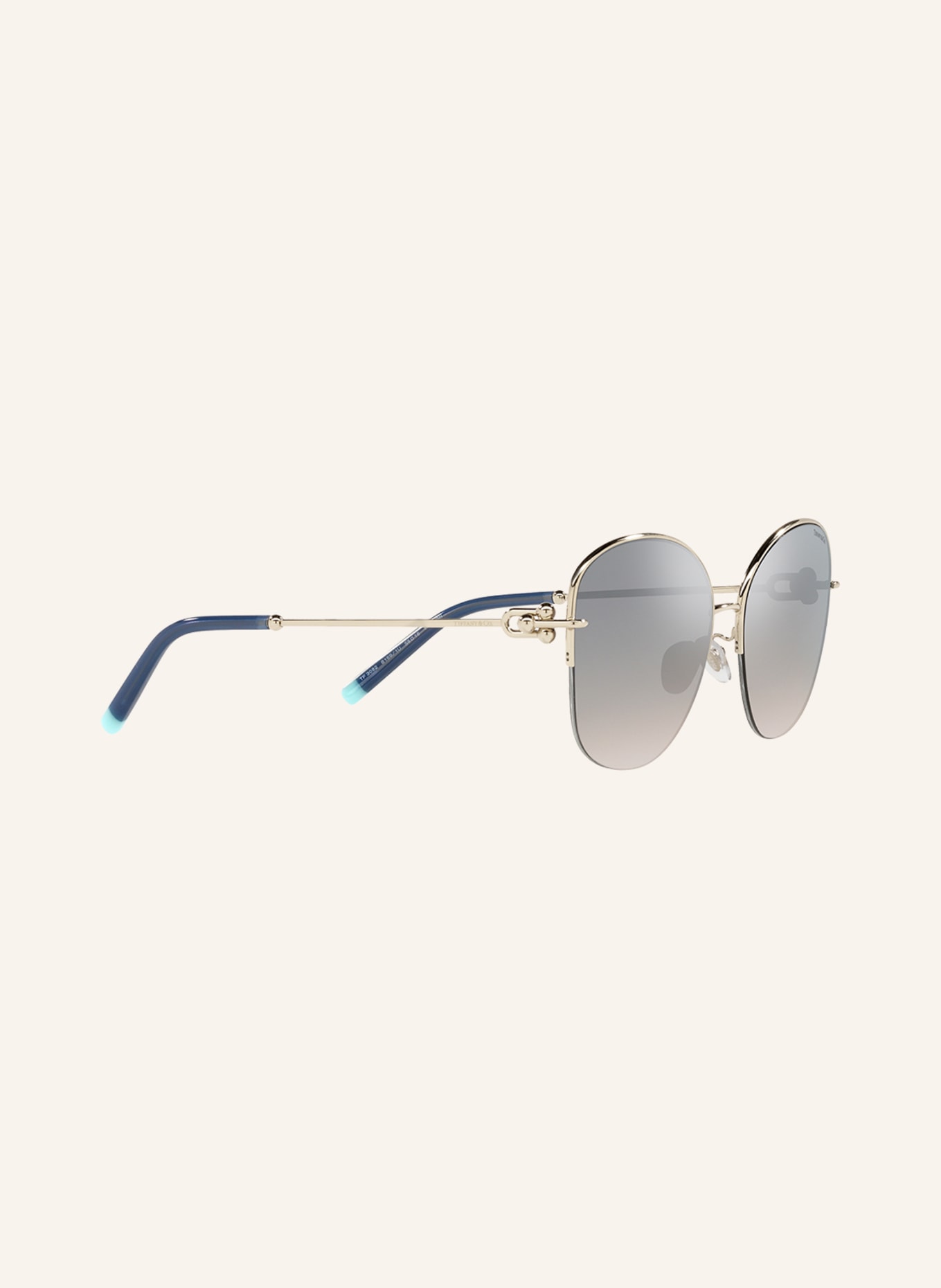 TIFFANY & Co. Sunglasses TF3082, Color: 61691U - GOLD/ GRAY GRADIENT (Image 3)