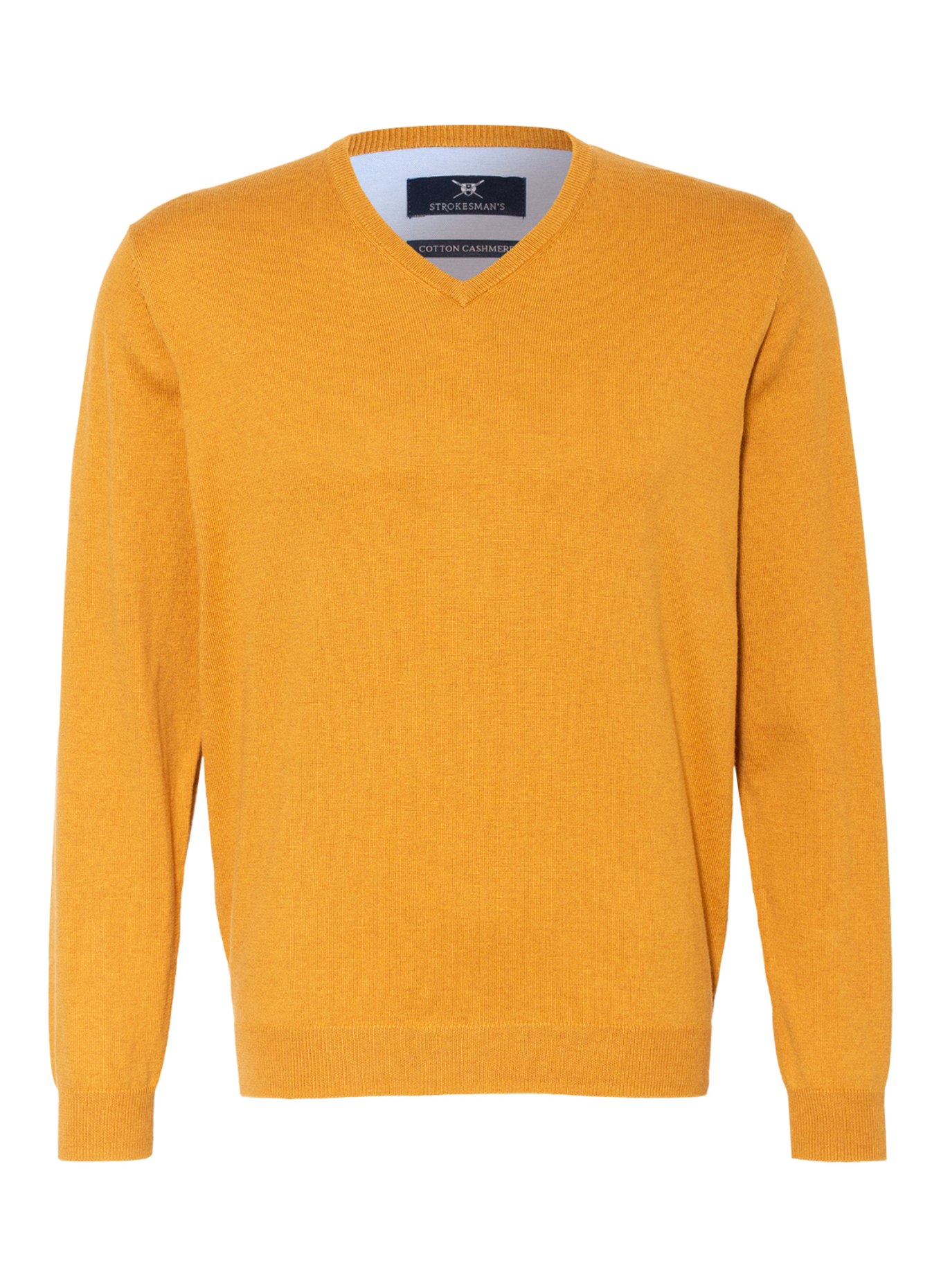STROKESMAN'S Pullover , Color: DARK YELLOW (Image 1)