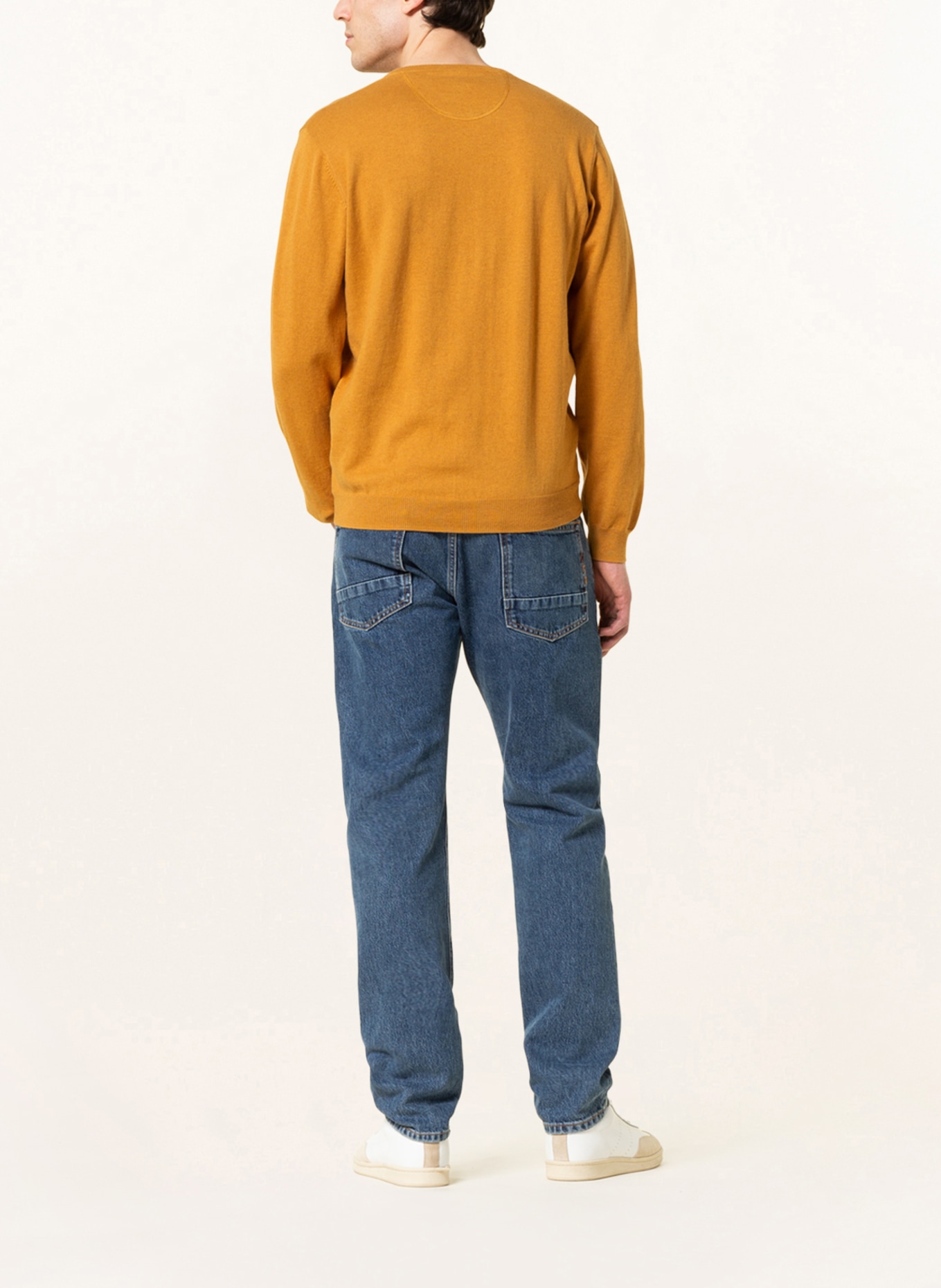 STROKESMAN'S Pullover , Color: DARK YELLOW (Image 3)