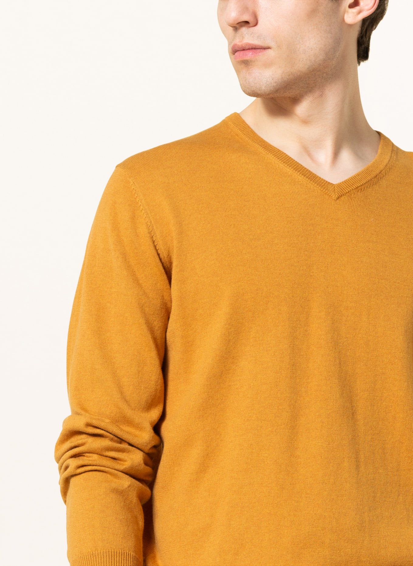 STROKESMAN'S Pullover , Farbe: DUNKELGELB (Bild 4)