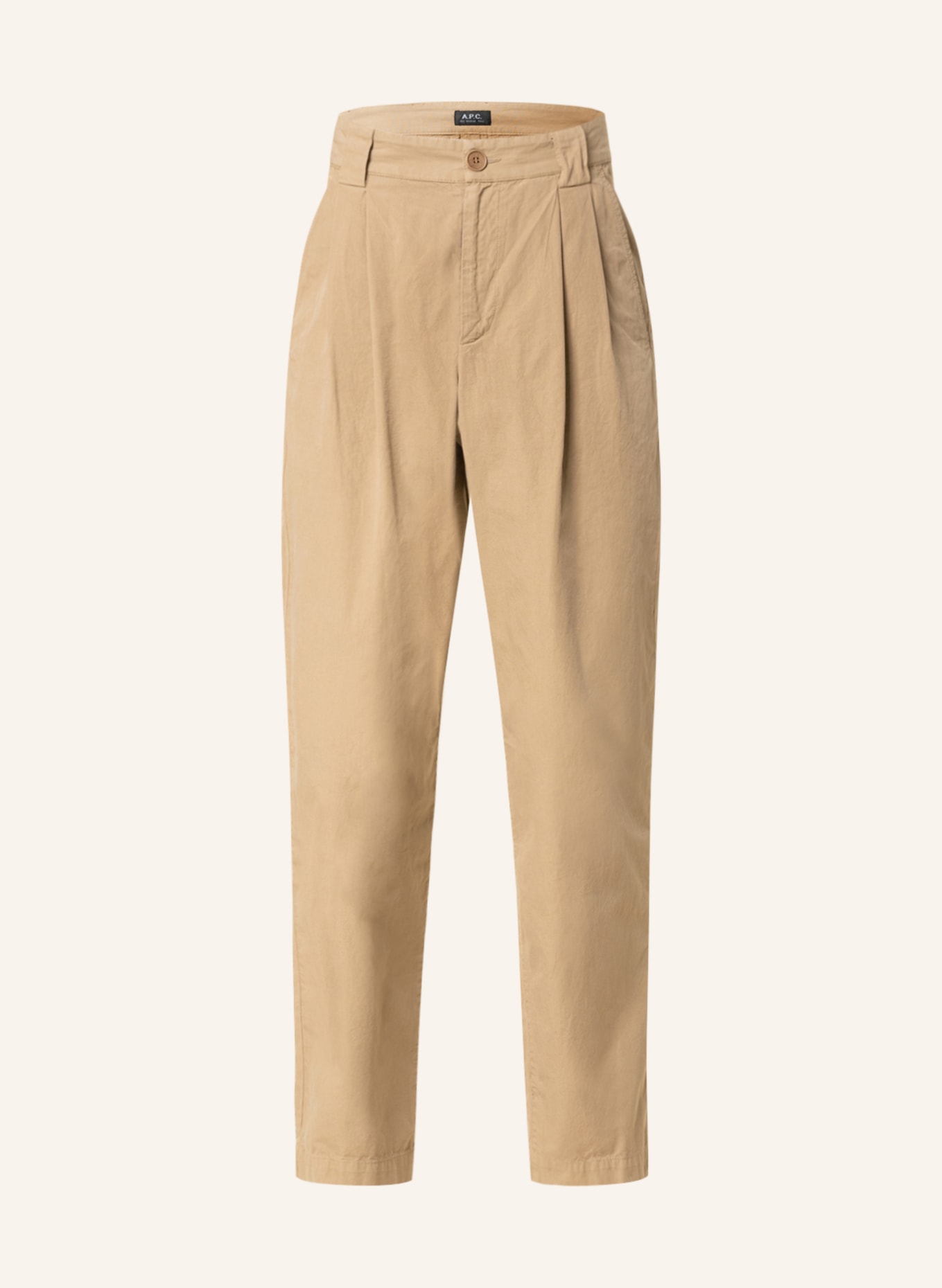 A.P.C. Trousers EDDY slim fit, Color: BEIGE (Image 1)