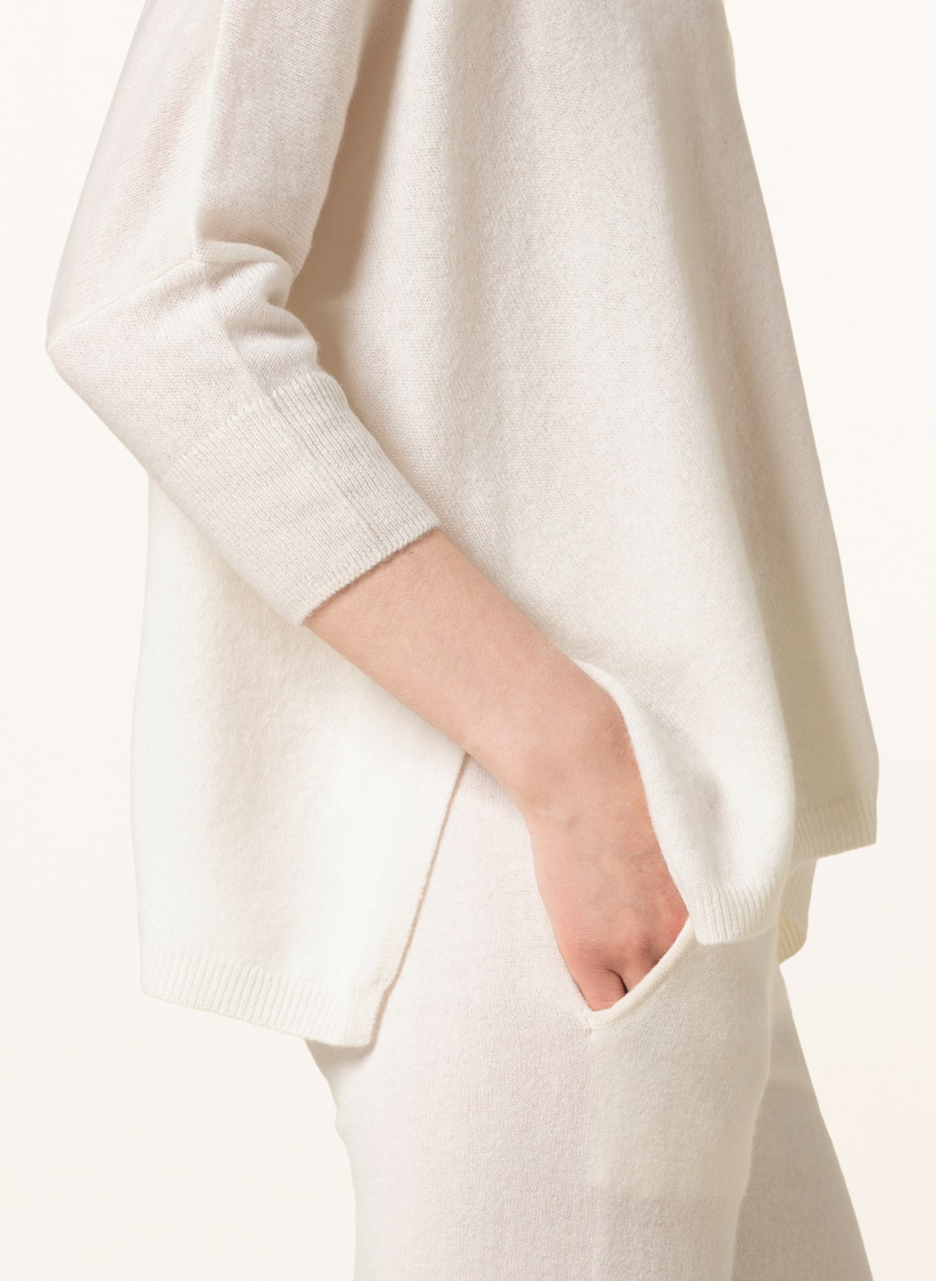 KUJTEN Cashmere-Pullover MINIE, Farbe: ECRU (Bild 4)