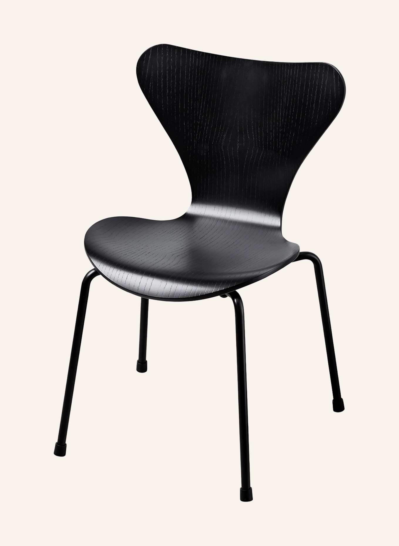 FRITZ HANSEN Children’s chair SERIES 7™, Color: BLACK (Image 1)
