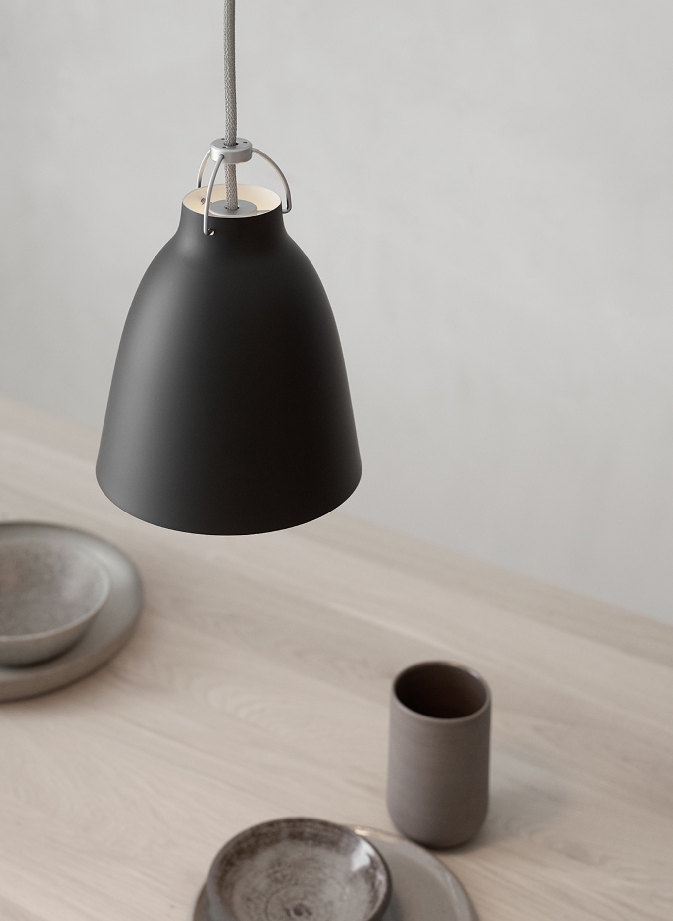 FRITZ HANSEN Pendelleuchte CARAVAGGIO™: BLACK