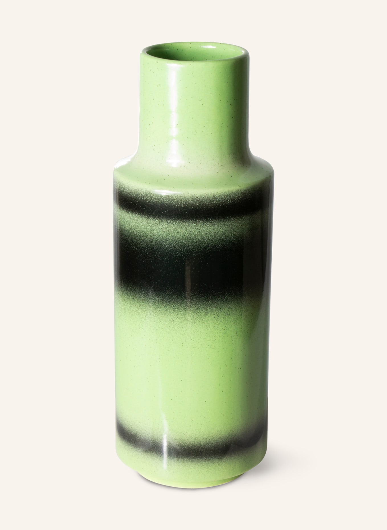 HK living Vase, Color: LIGHT GREEN/ BLACK (Image 2)
