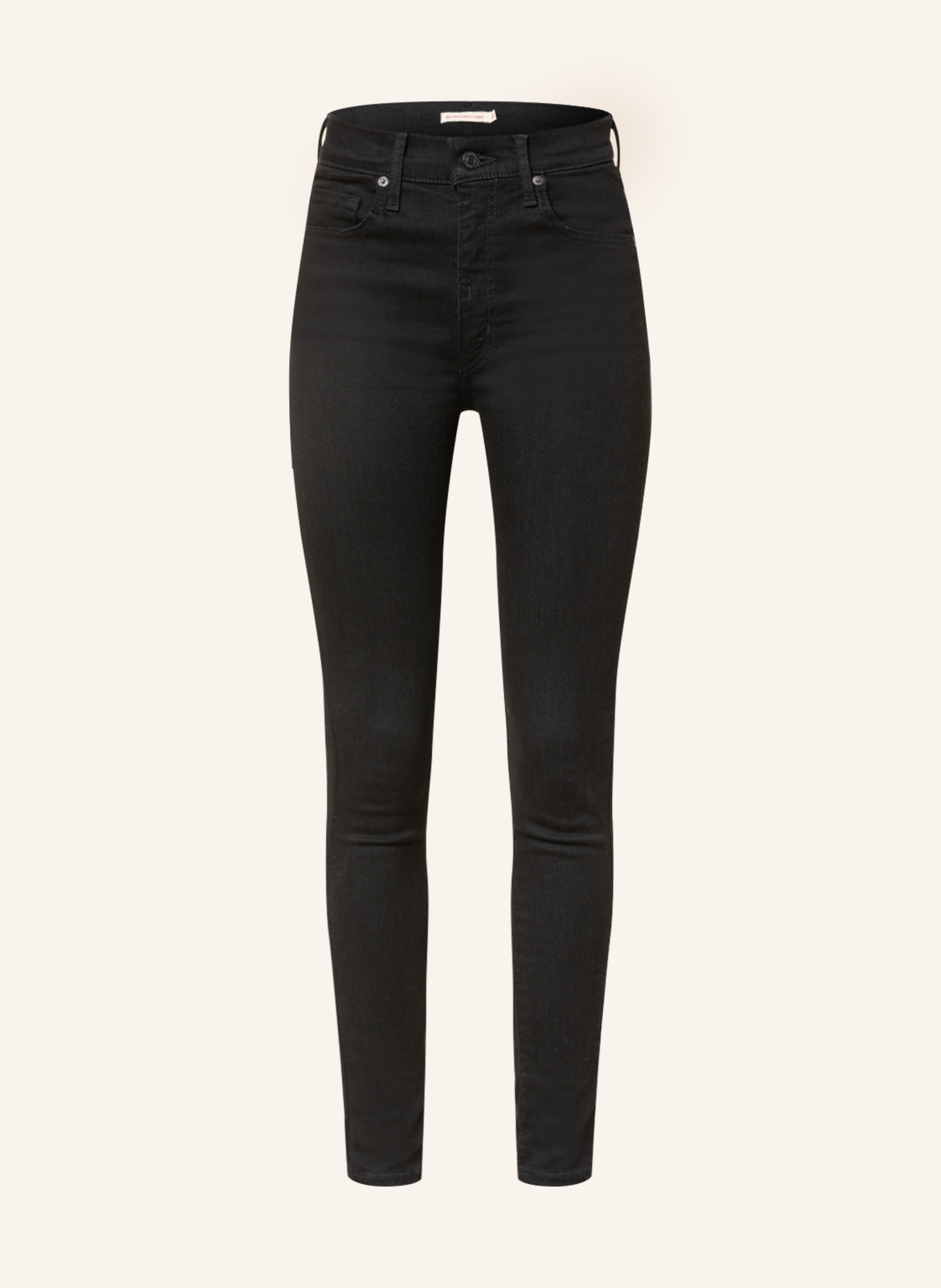 Levi's® Skinny Jeans MILE HIGH SUPER SKINNY, Farbe: 52 Blacks (Bild 1)