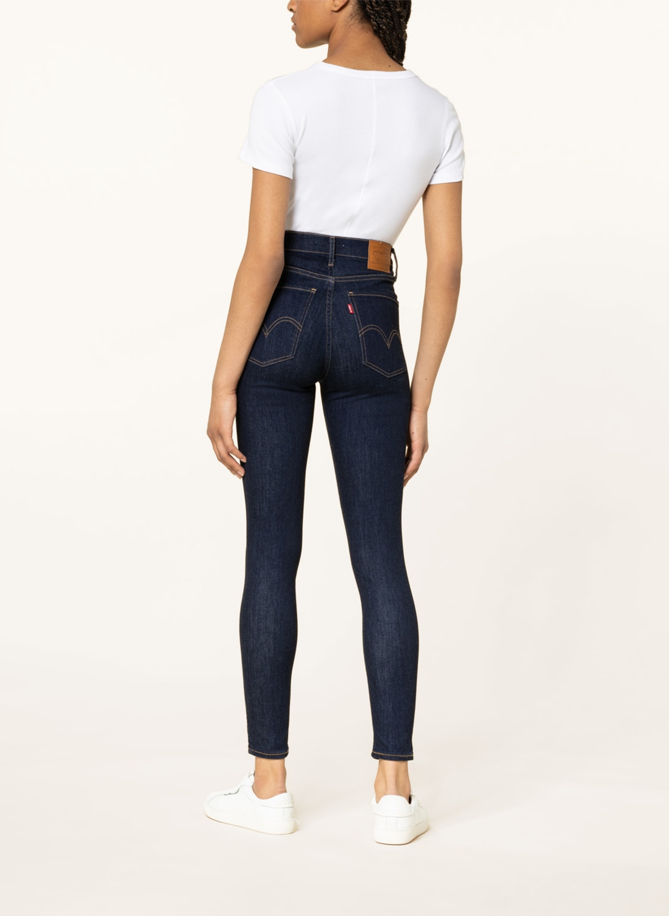 Levi's® Skinny Jeans MILE HIGH SUPER SKINNY, Color: 93 Dark Indigo - Flat Finish (Image 3)