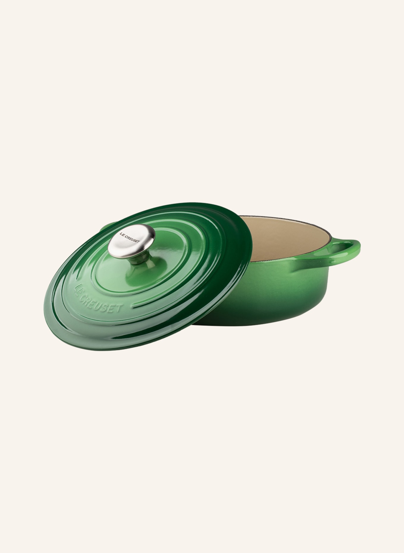 LE CREUSET Bräter SIGNATURE, Farbe: Bamboo Green 408 (Bild 2)