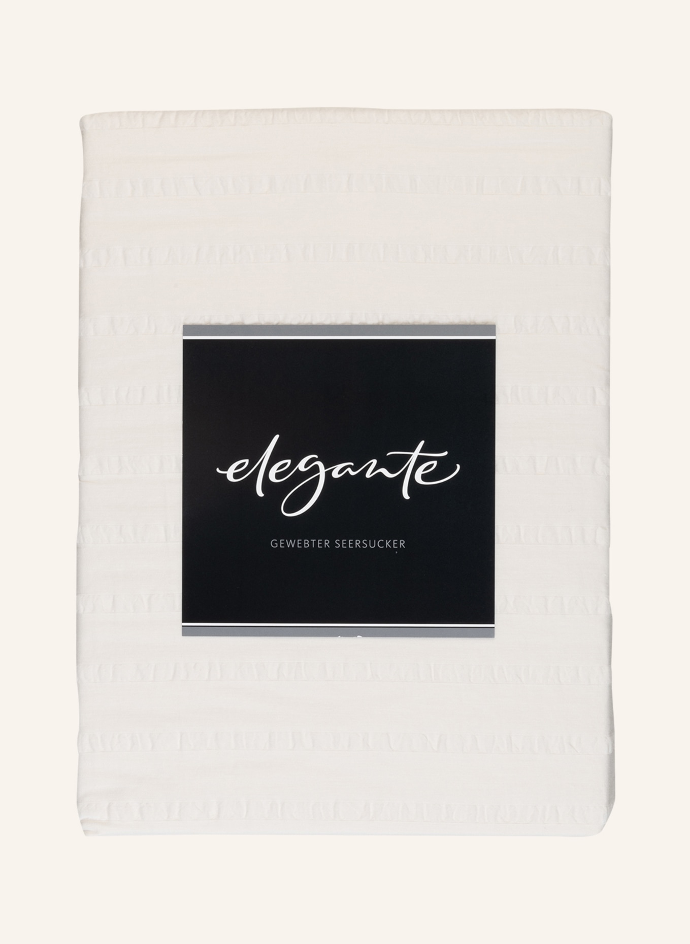 elegante Bettwäsche: CREME