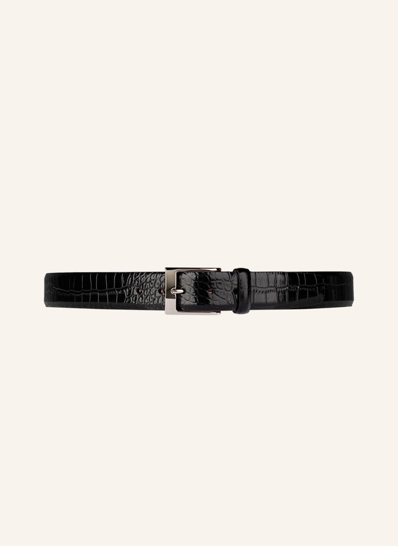 SIMONNOT-GODARD Leather belt , Color: BLACK (Image 2)