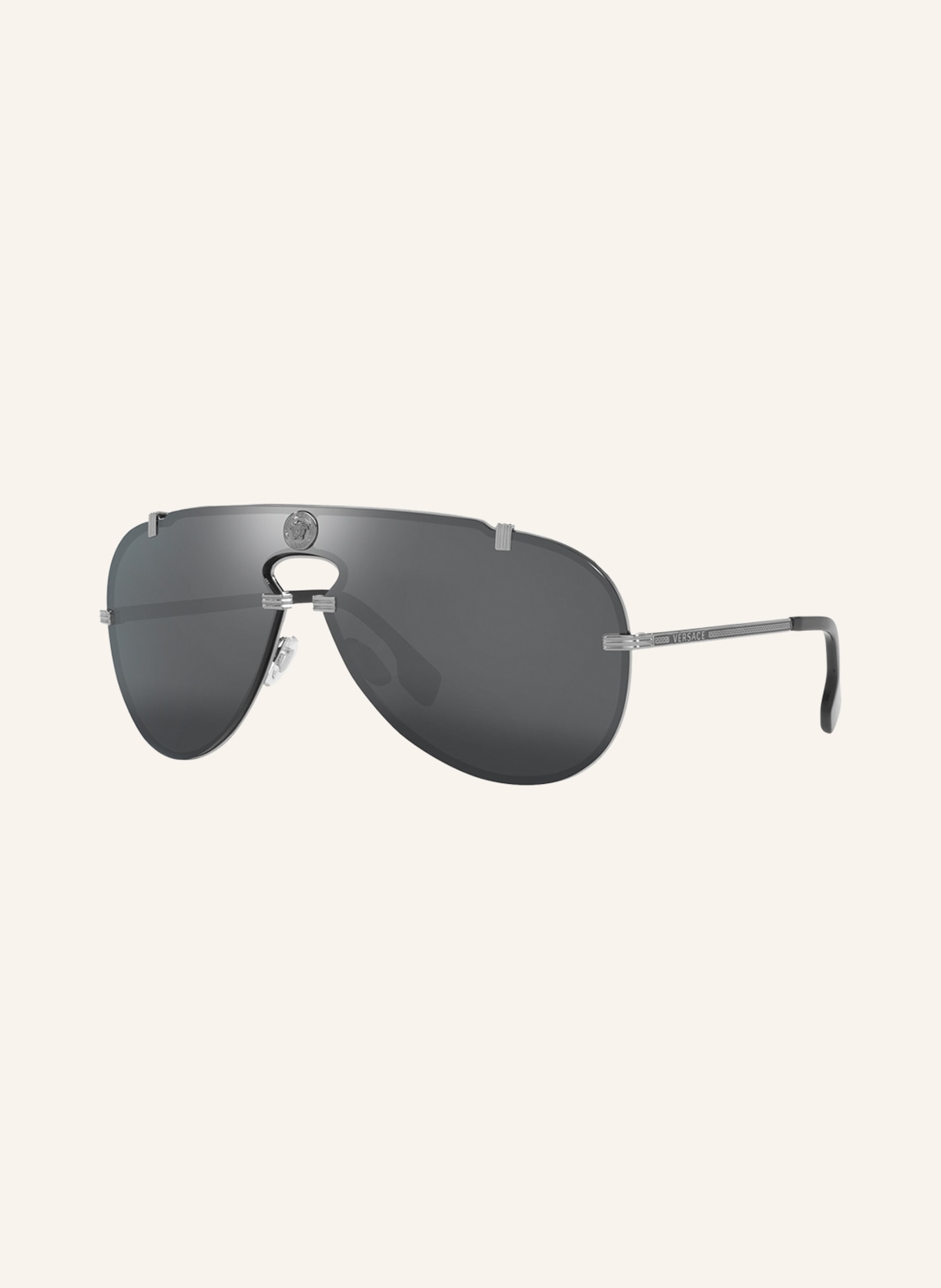 VERSACE Sunglasses VE2243, Color: 10016G - SILVER/ GRAY (Image 1)