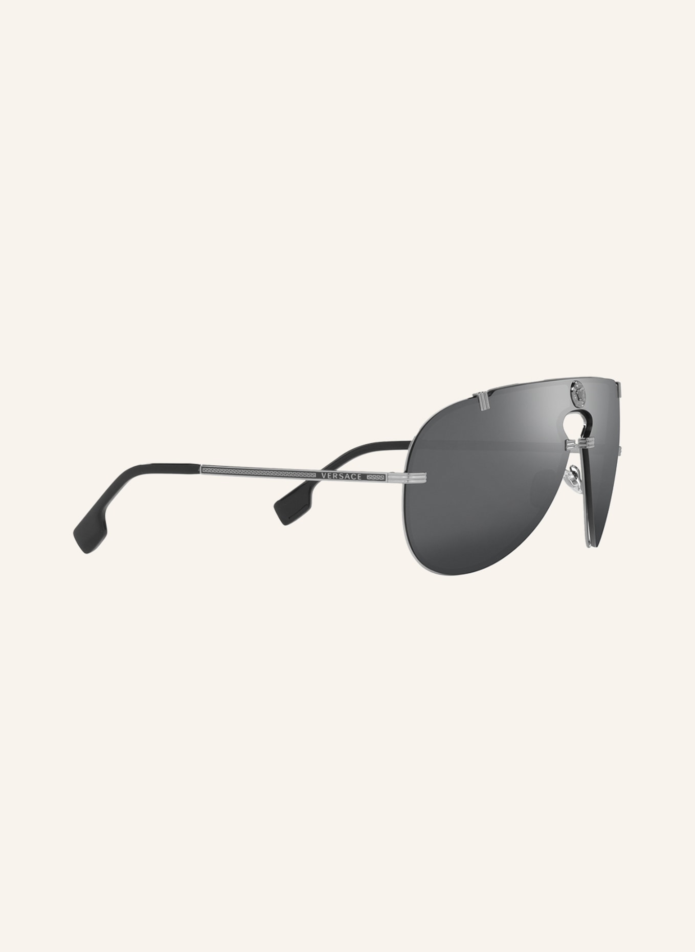 VERSACE Sunglasses VE2243, Color: 10016G - SILVER/ GRAY (Image 3)