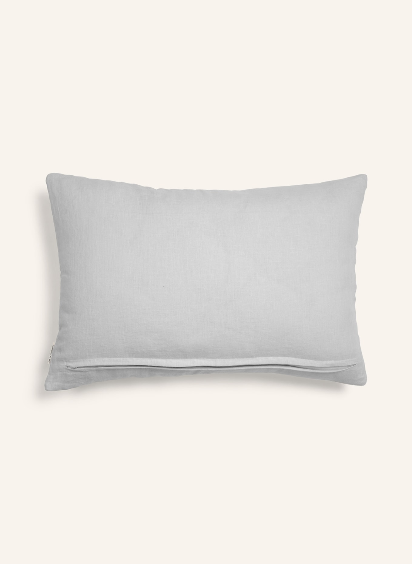 Marc O'Polo Linen decorative cushion VIOSA, Color: LIGHT GRAY (Image 2)