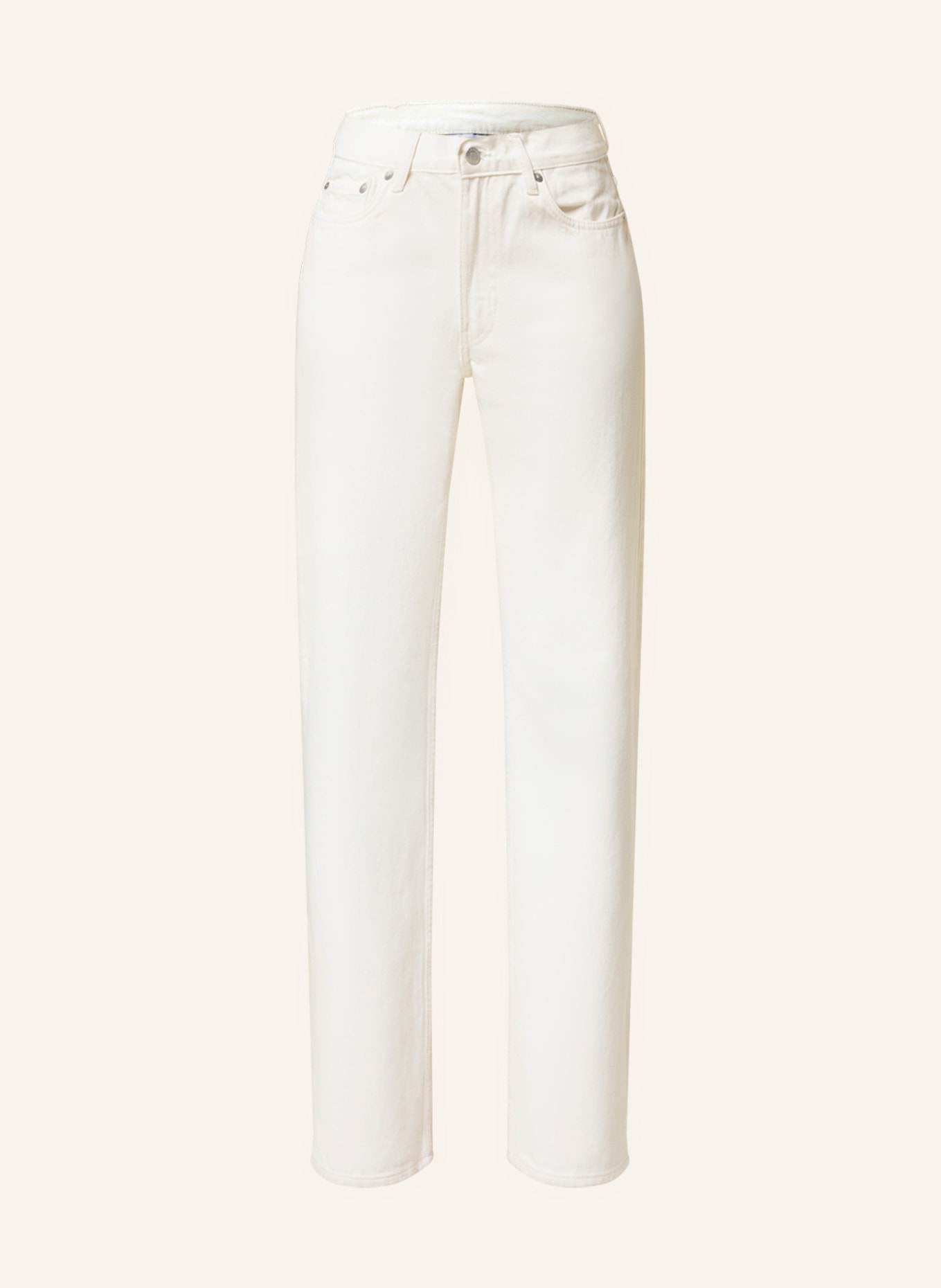 WEEKDAY Straight jeans TWIN, Color: ECRU (Image 1)