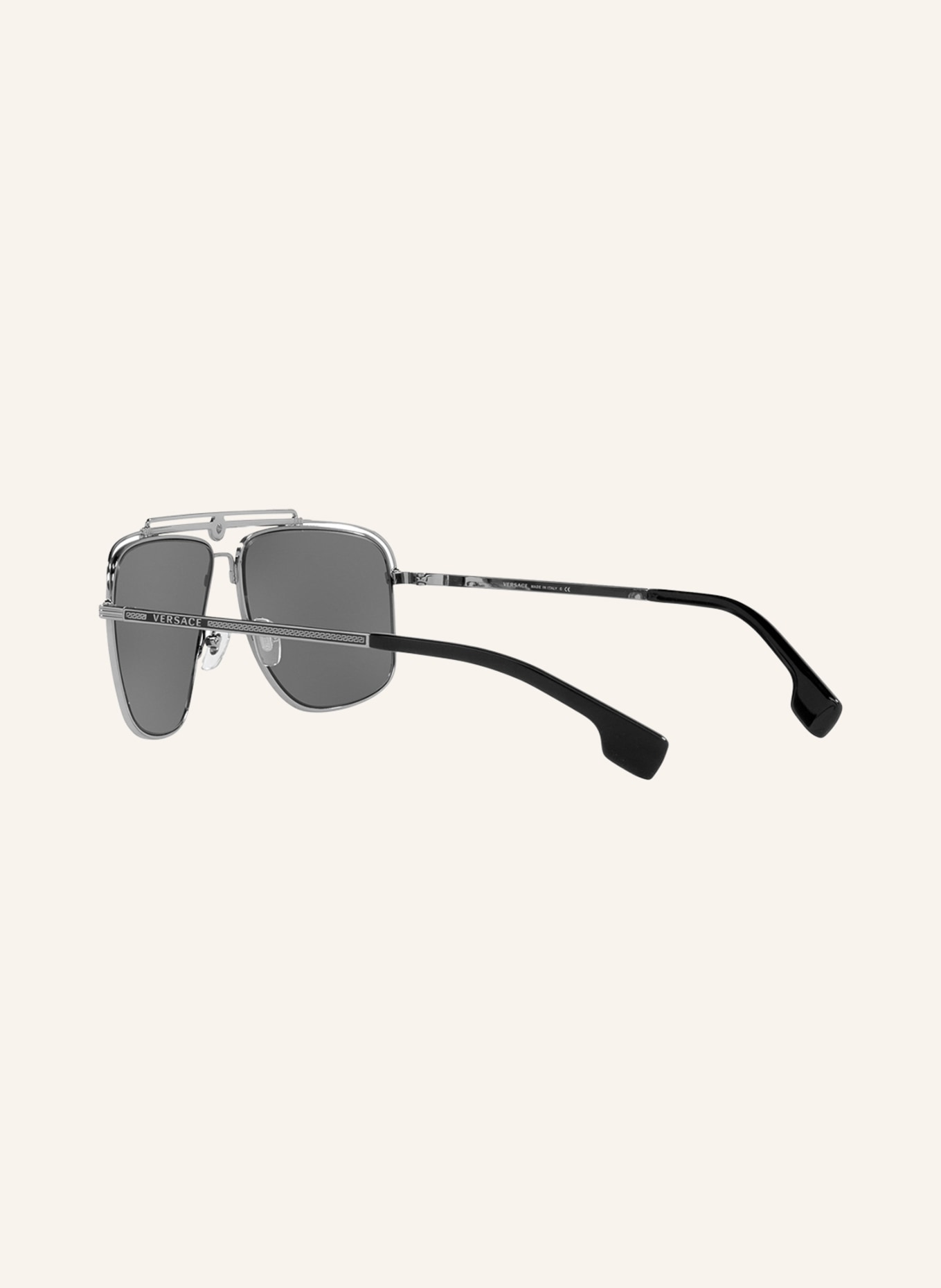 VERSACE Sunglasses VE2242, Color: 10016G - SILVER/ GRAY (Image 4)