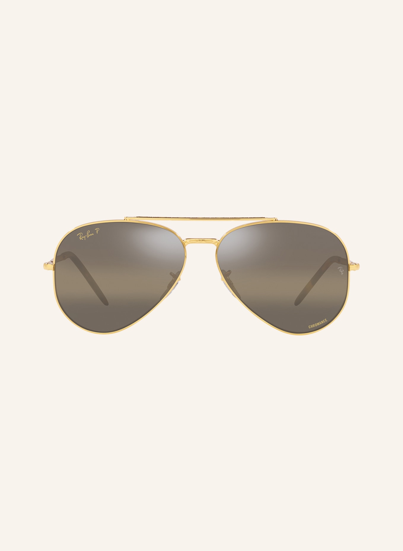 Ray-Ban Sunglasses RB3625, Color: 9196G5 - GOLD/ BROWN POLARIZED (Image 2)