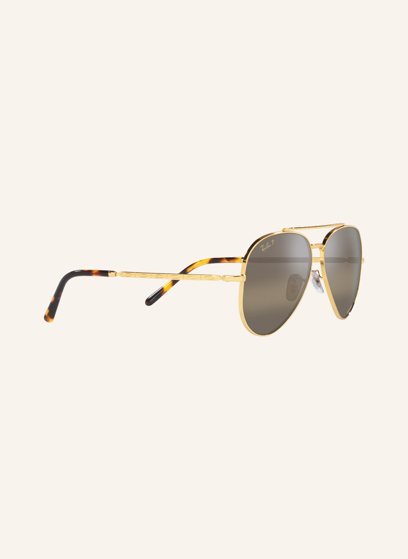 Ray-Ban Sunglasses RB3625, Color: 9196G5 - GOLD/ BROWN POLARIZED (Image 3)