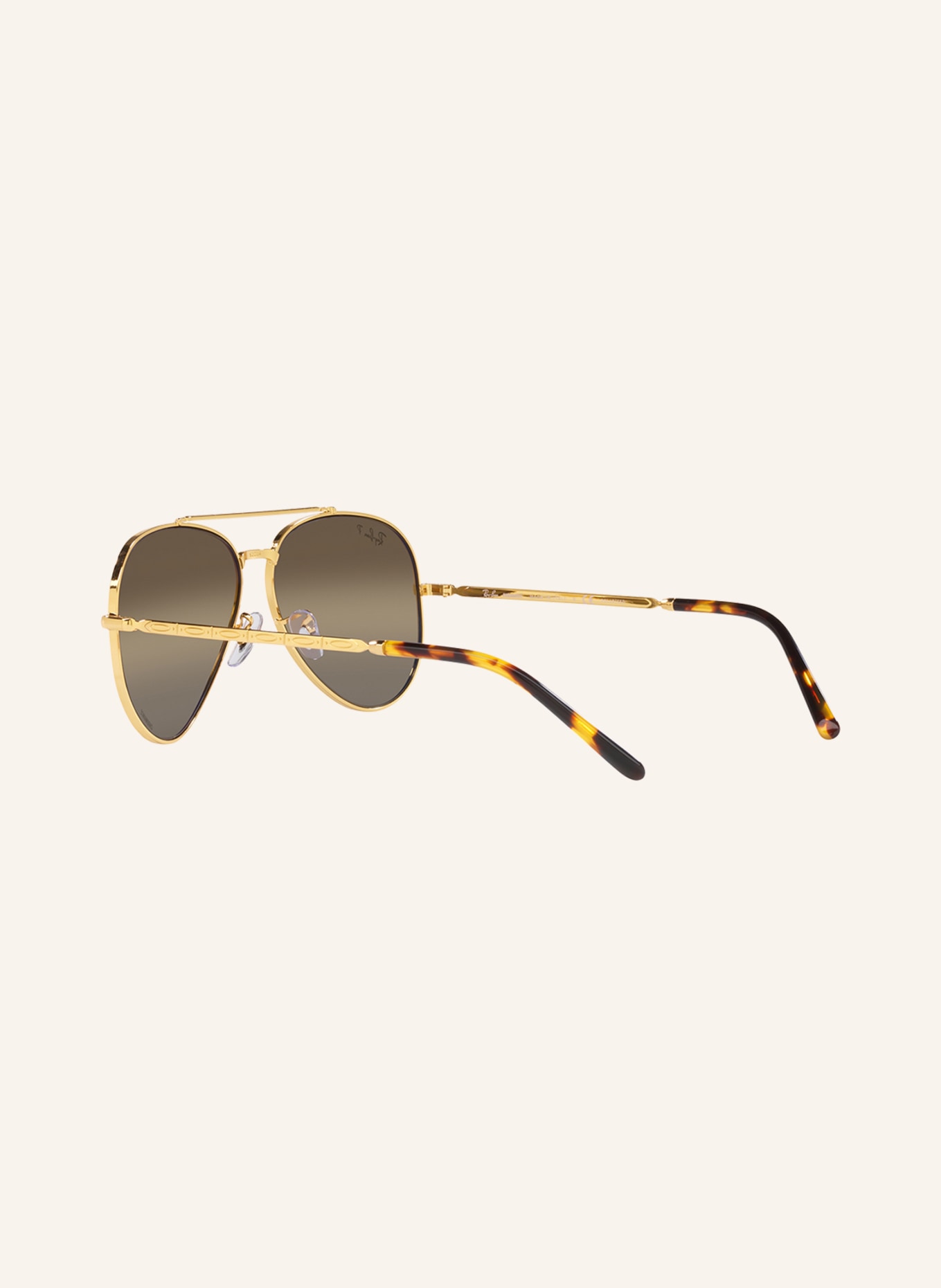 Ray-Ban Sunglasses RB3625, Color: 9196G5 - GOLD/ BROWN POLARIZED (Image 4)