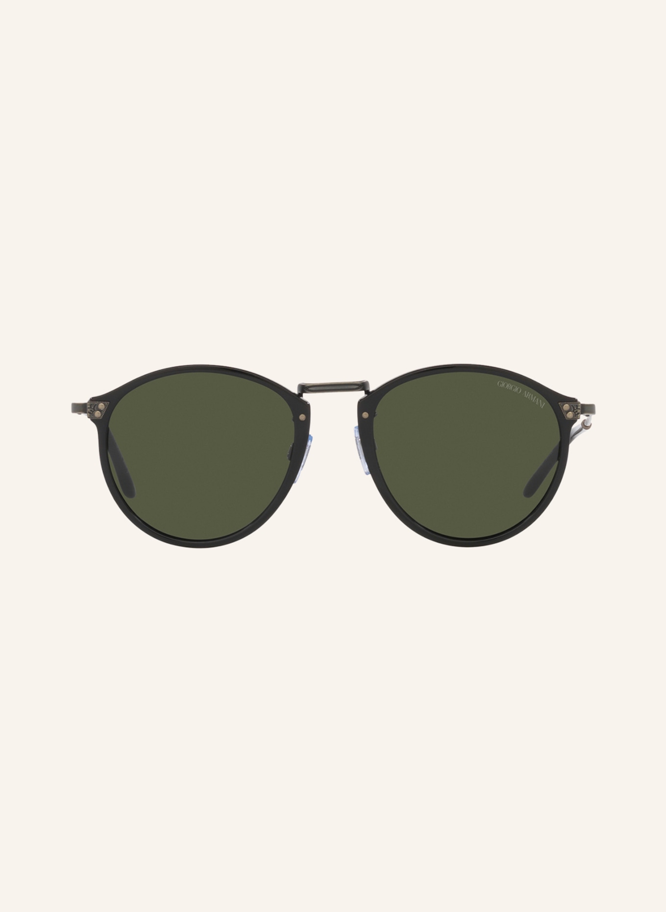 GIORGIO ARMANI Sunglasses AR318SM, Color: 500131 - BLACK/ GREEN (Image 2)