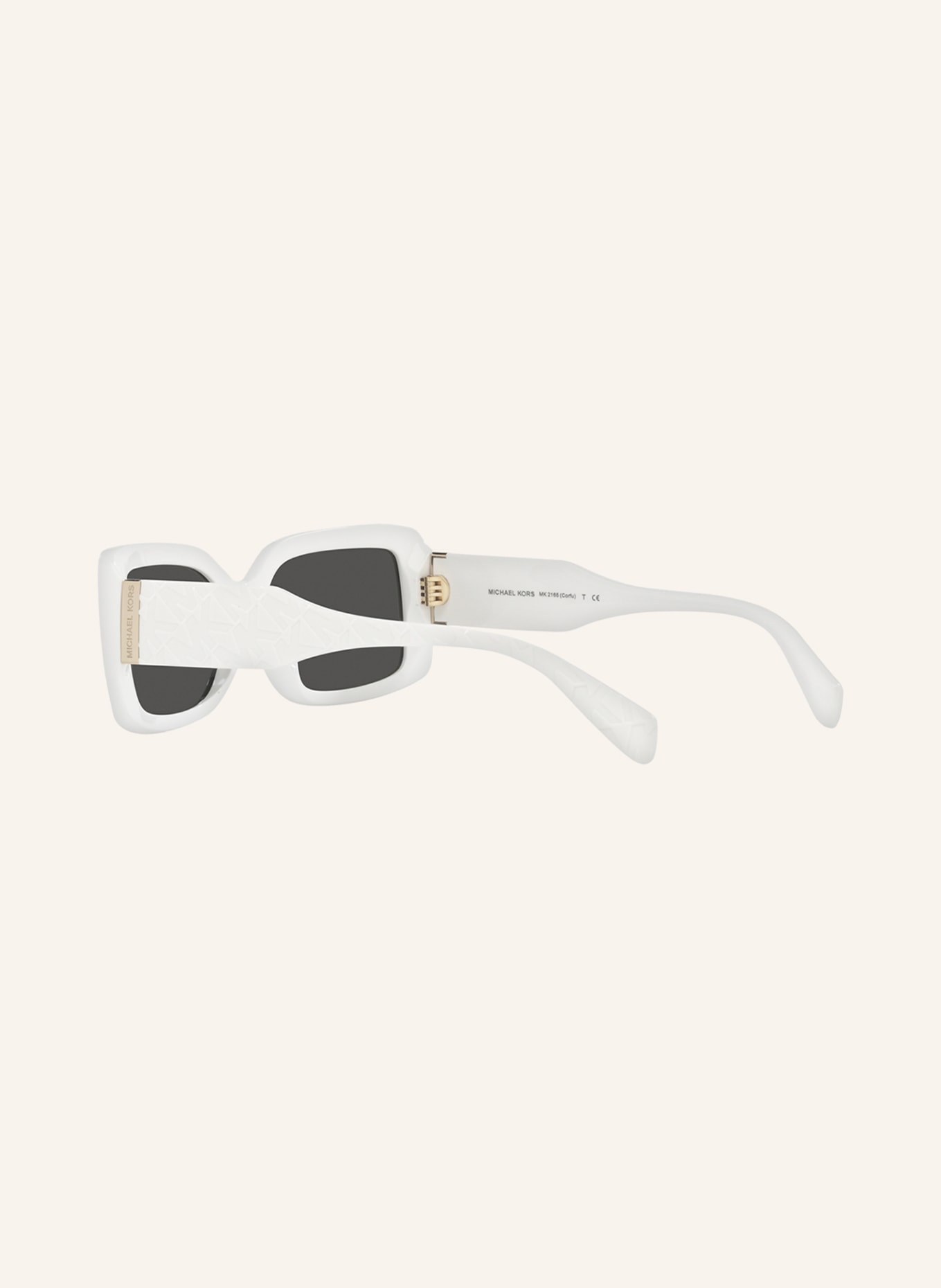MICHAEL KORS Sunglasses MK2165 CORFU, Color: 310087 - WHITE/ BLACK (Image 4)