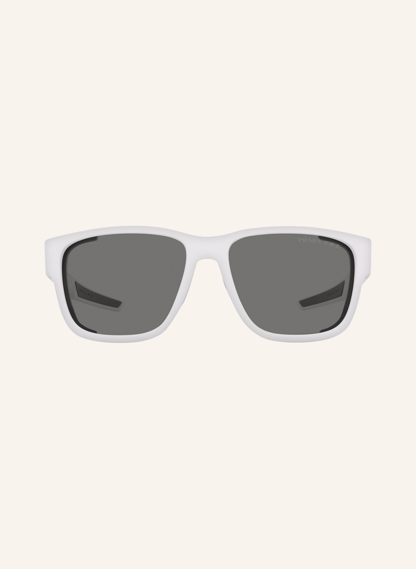 PRADA LINEA ROSSA Sunglasses PS 07WS, Color: TWK02G - WHITE/ DARK GRAY POLARIZED (Image 2)