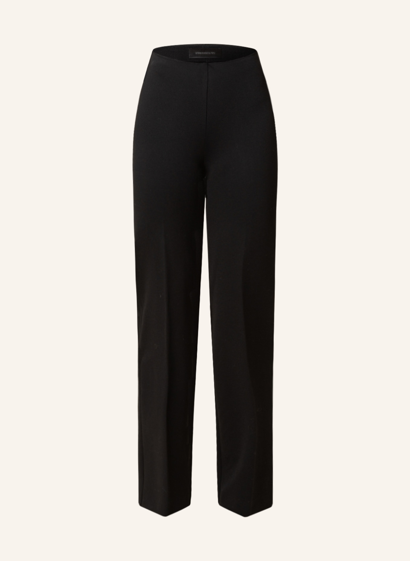 DRYKORN Wide leg trousers ALIVE, Color: BLACK (Image 1)