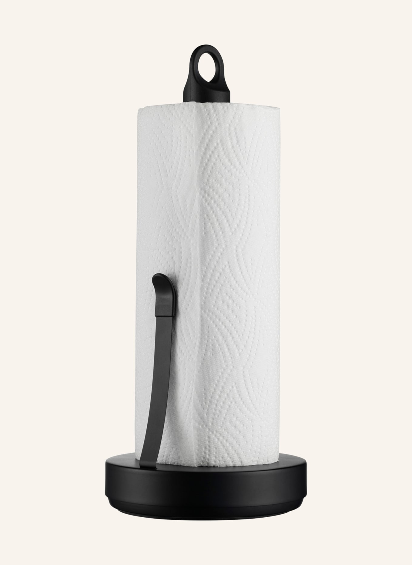blomus Küchenrollenhalter LOOP: SCHWARZ