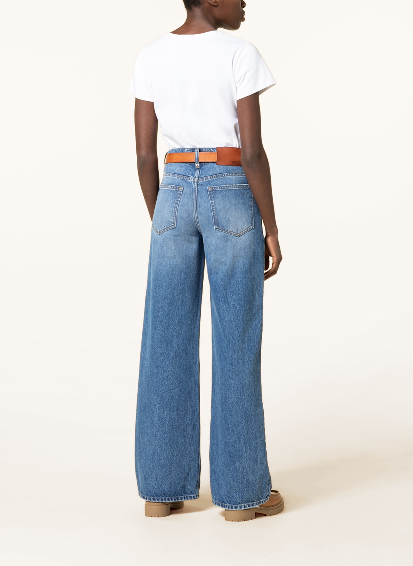 DRYKORN Straight Jeans CAUSE, Farbe: 3500 BLAU (Bild 3)