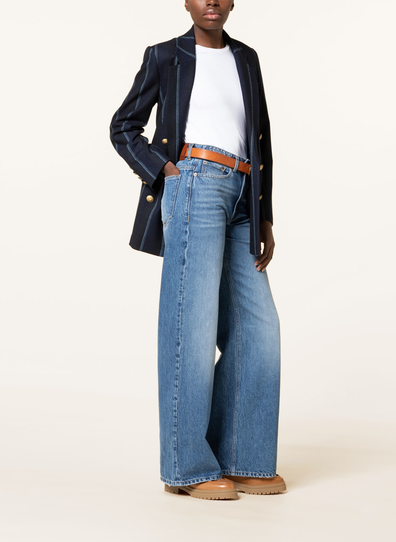 DRYKORN Straight Jeans CAUSE, Farbe: 3500 BLAU (Bild 4)
