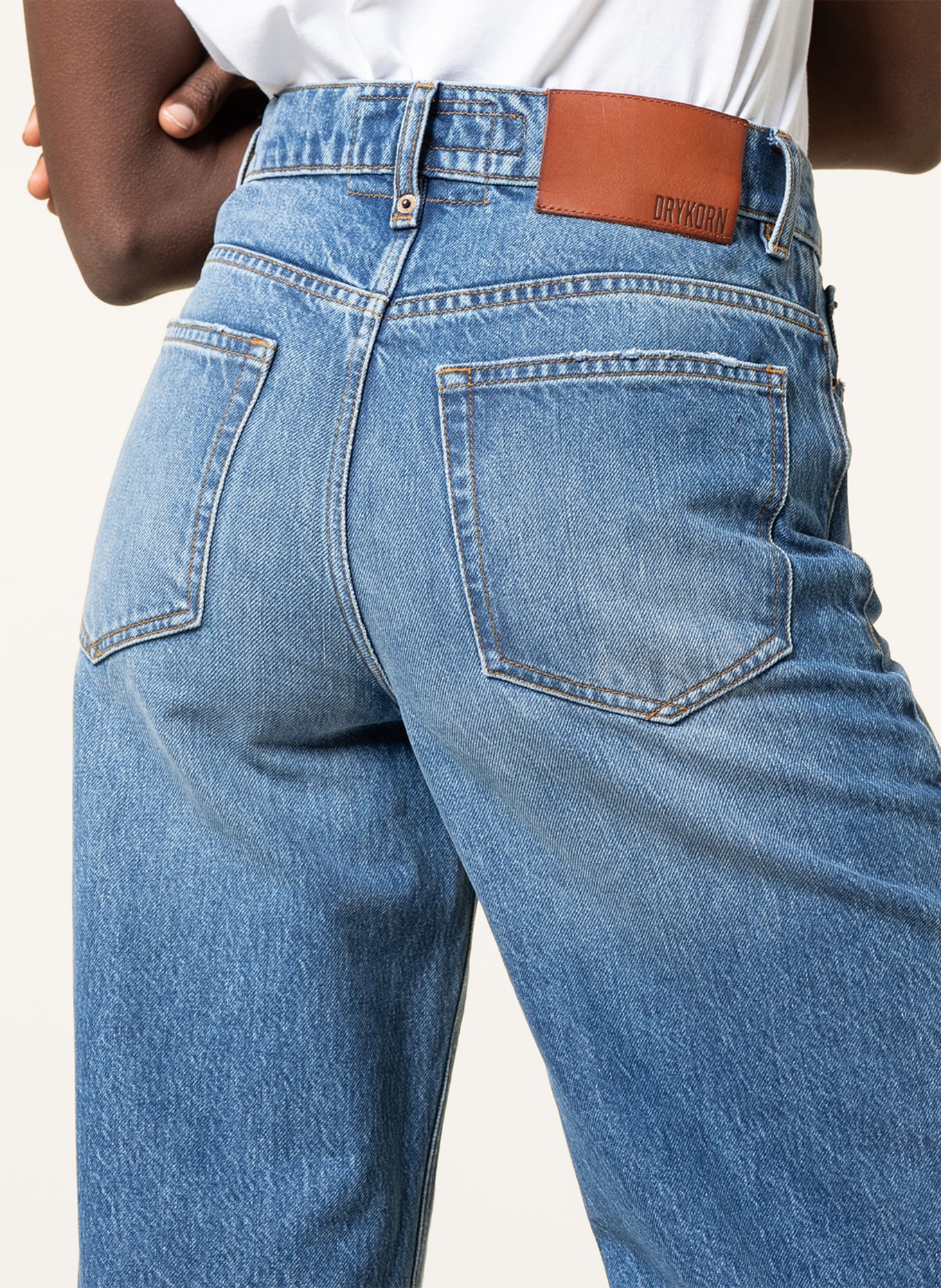 DRYKORN Straight Jeans CAUSE, Farbe: 3500 BLAU (Bild 5)