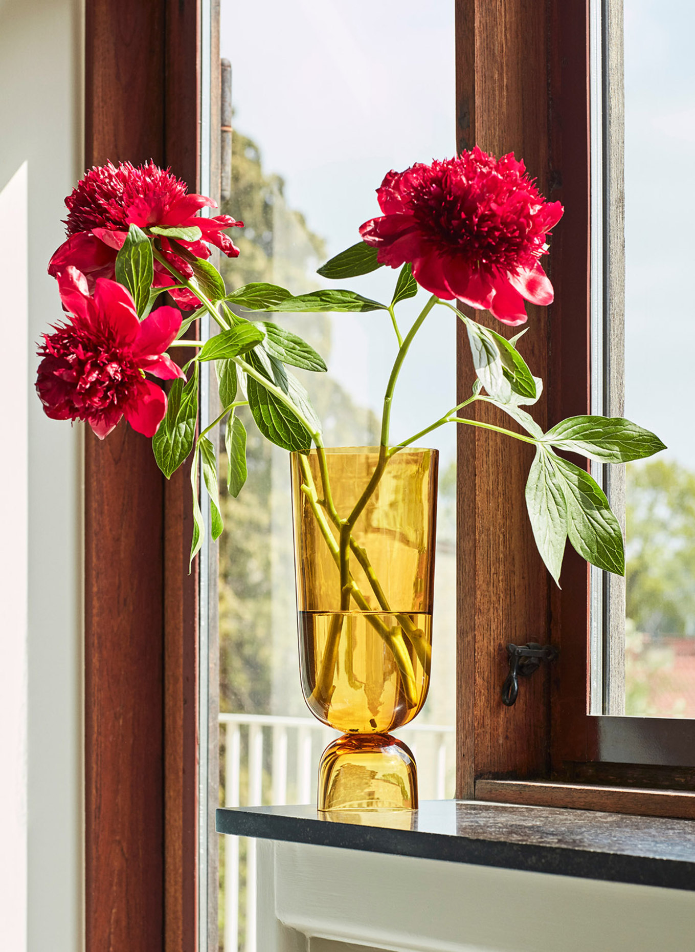 HAY Vase BOTTOMS UP L, Farbe: ORANGE (Bild 2)