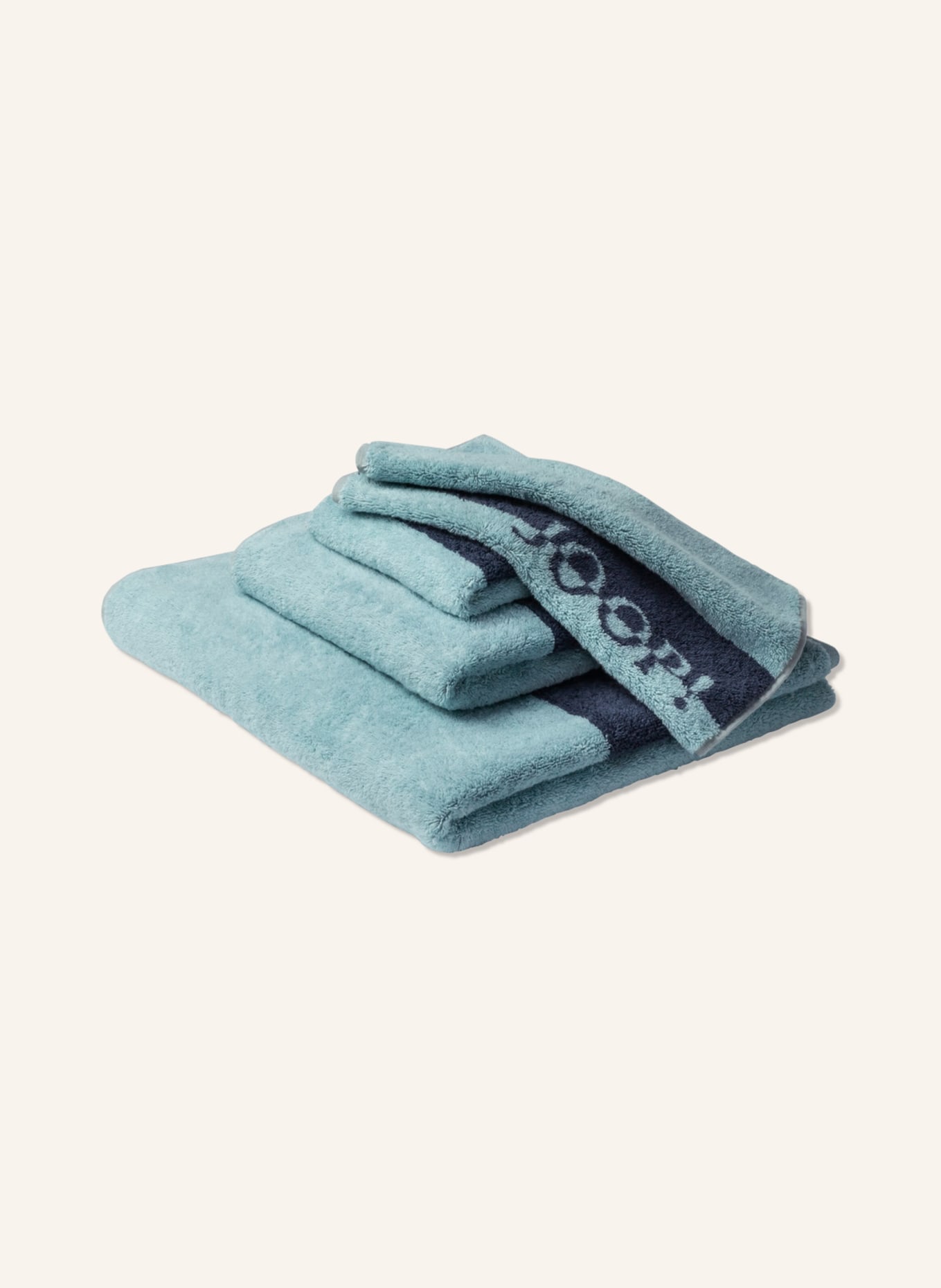JOOP! Guest towel SHADES, Color: DARK BLUE/ LIGHT BLUE (Image 2)