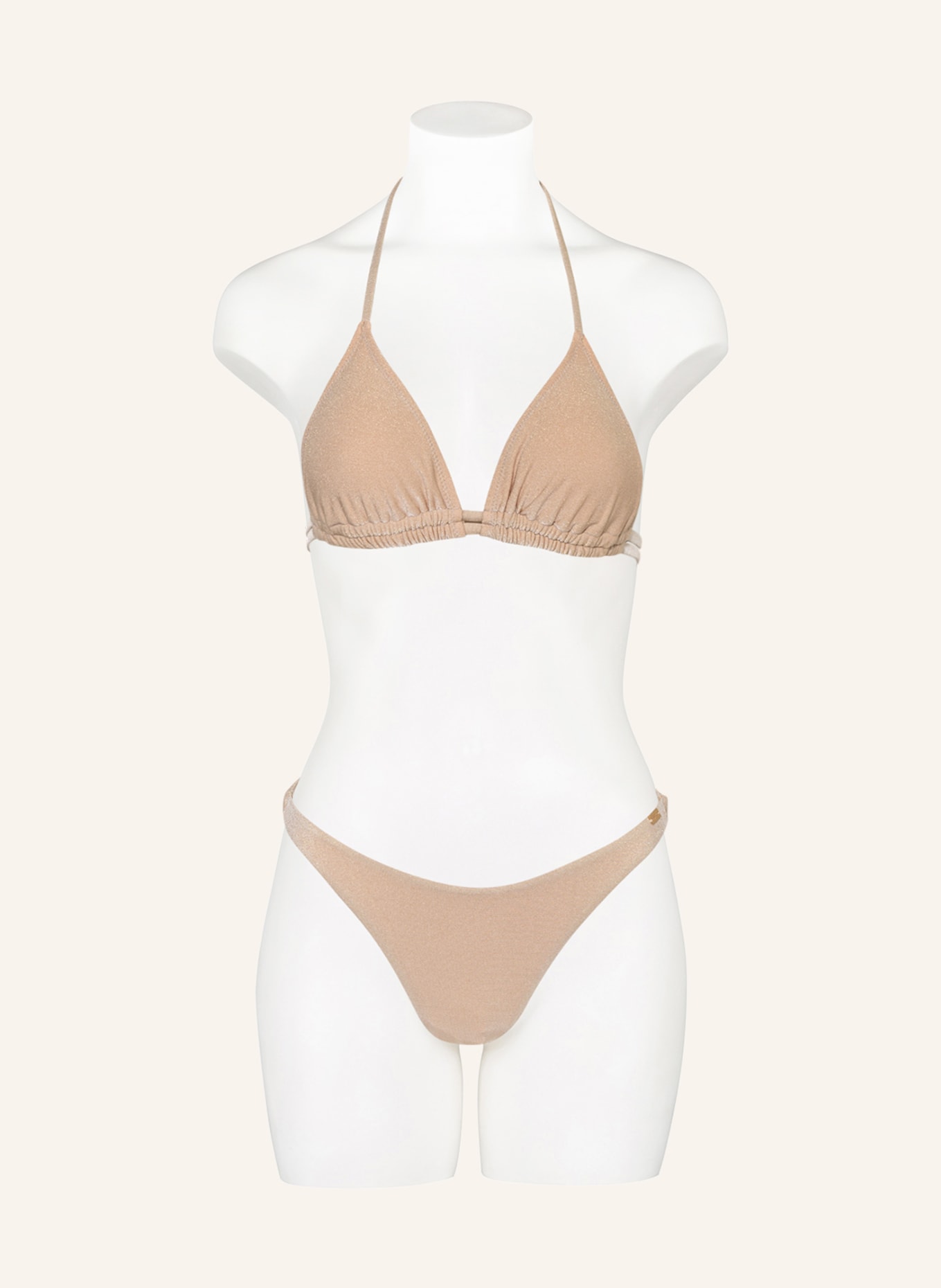 SAM FRIDAY Brazilian bikini bottoms SANTOS, Color: CREAM (Image 2)
