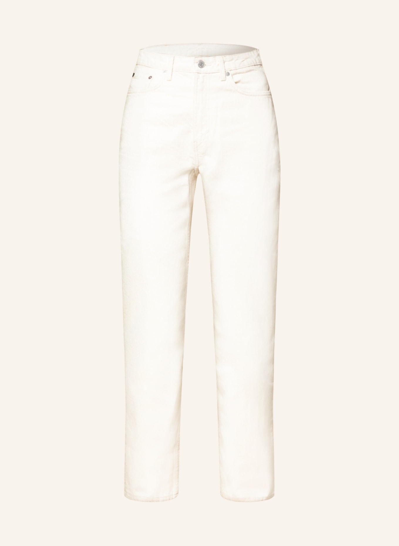 WEEKDAY Straight Jeans VOYAGE , Farbe: 039 Beige dusty Light (Bild 1)