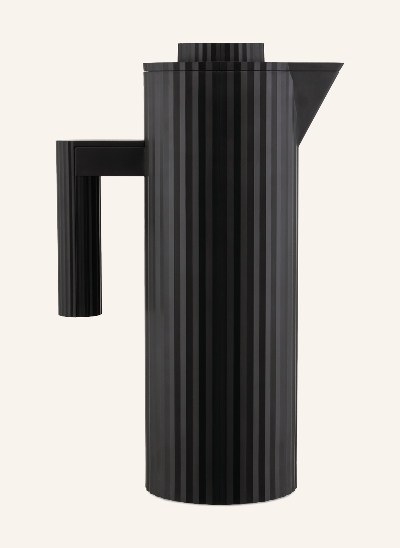 ALESSI Isolatiekan PLISSÈ: ZWART